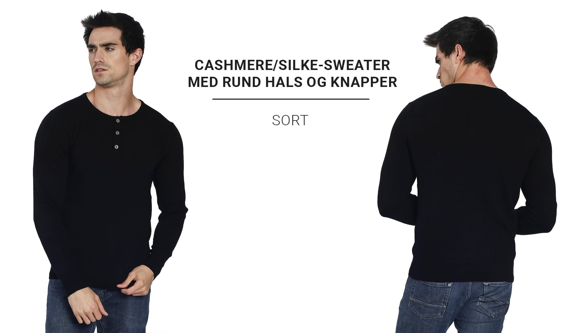 Cashmere-trøjer til mænd