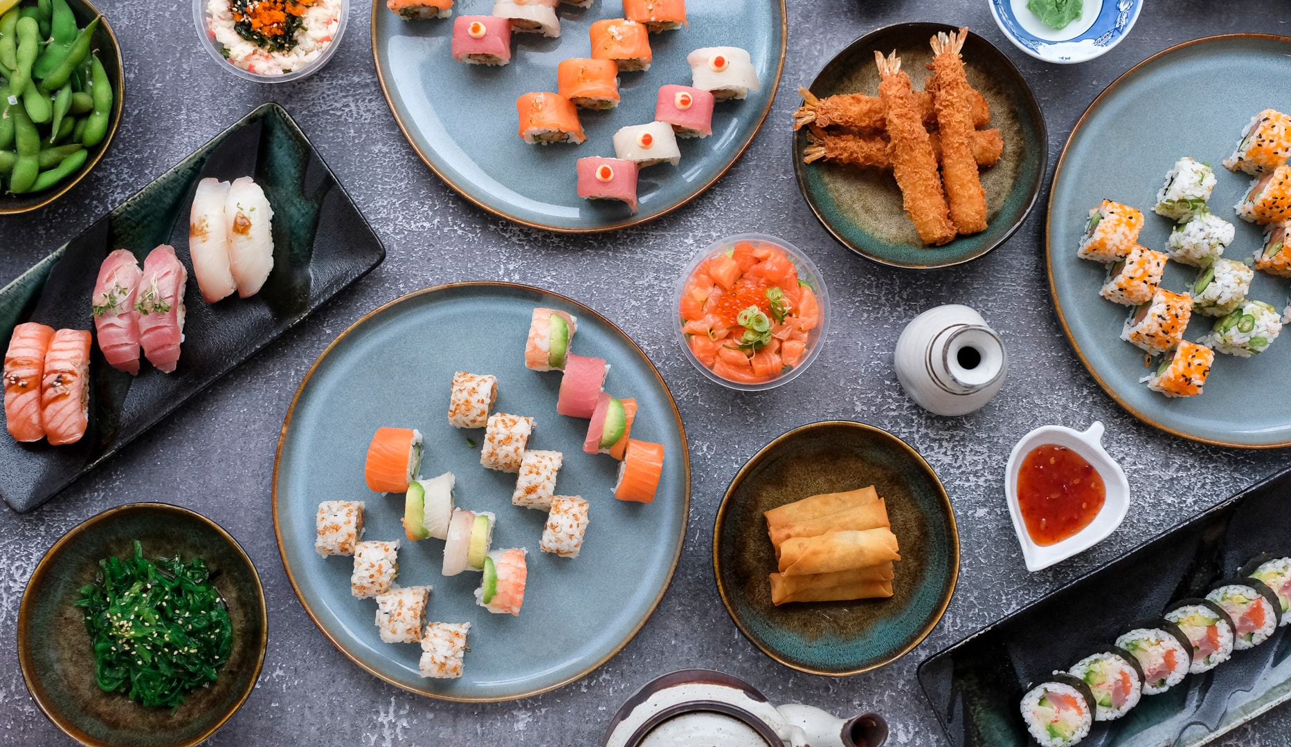 38 el. 60 stk. Smuk og smagfuld sushi