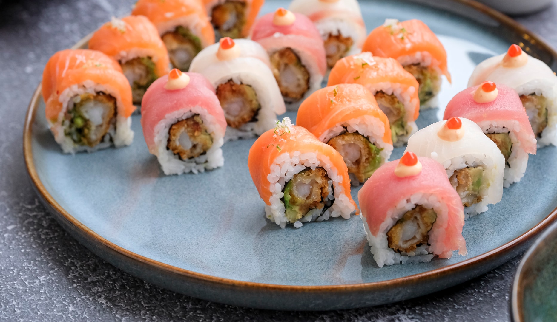 38 el. 60 stk. Smuk og smagfuld sushi