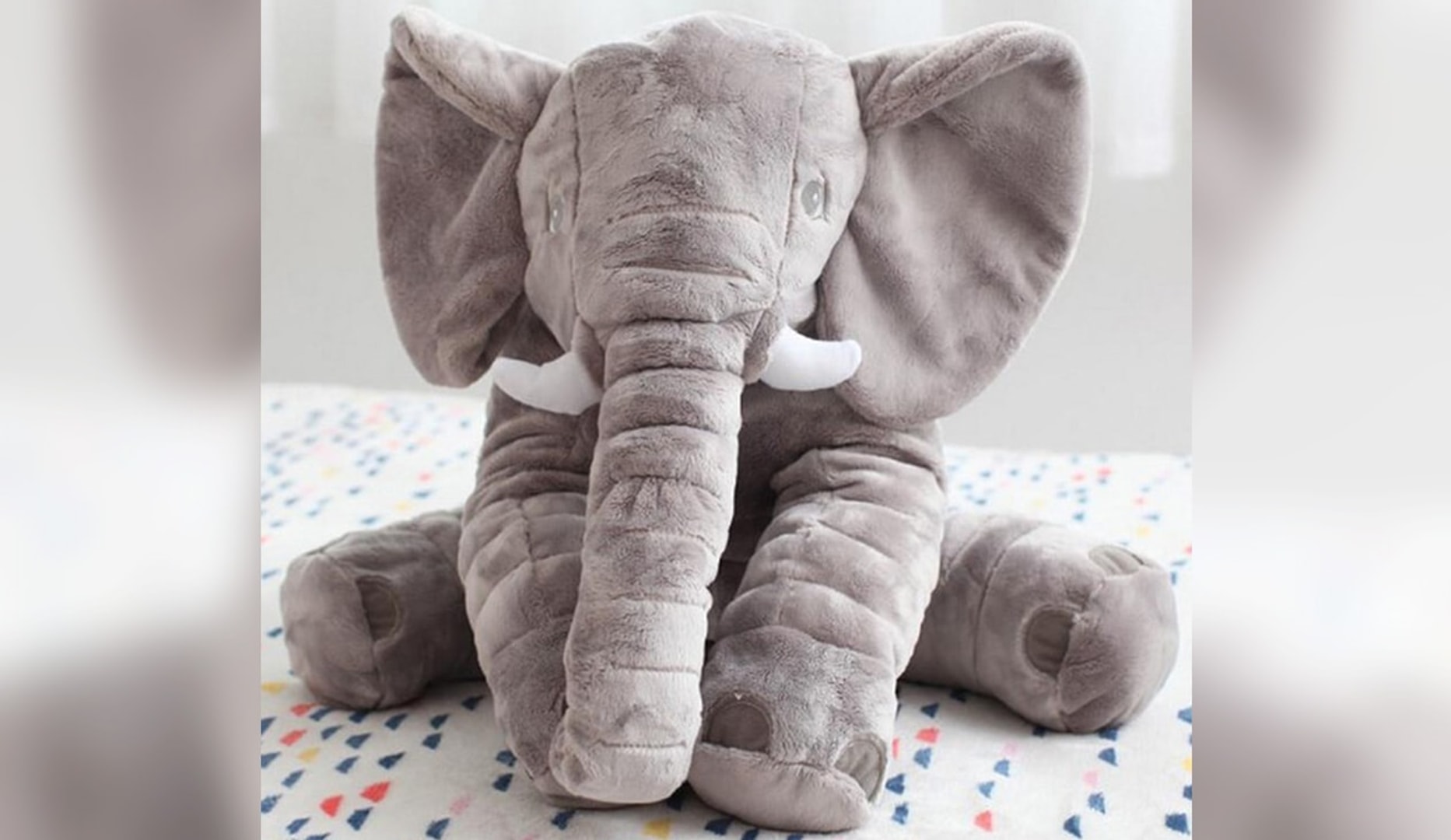 Elefant-krammebamse 