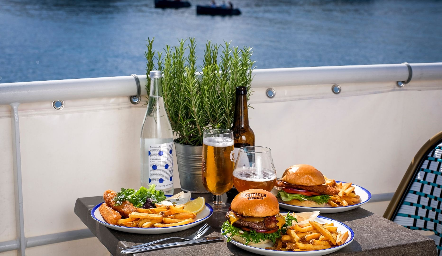 Valgfri burger/Fish'n'Chips - København K