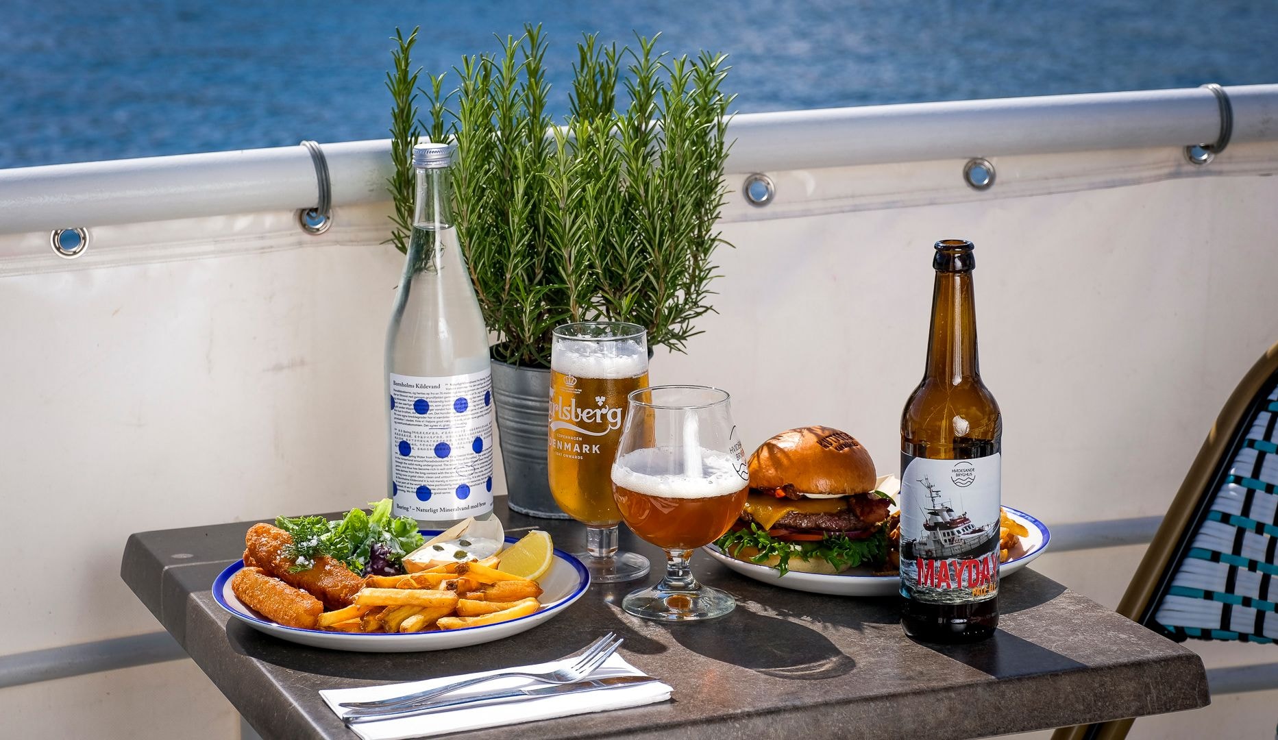 Valgfri burger/Fish'n'Chips - København K