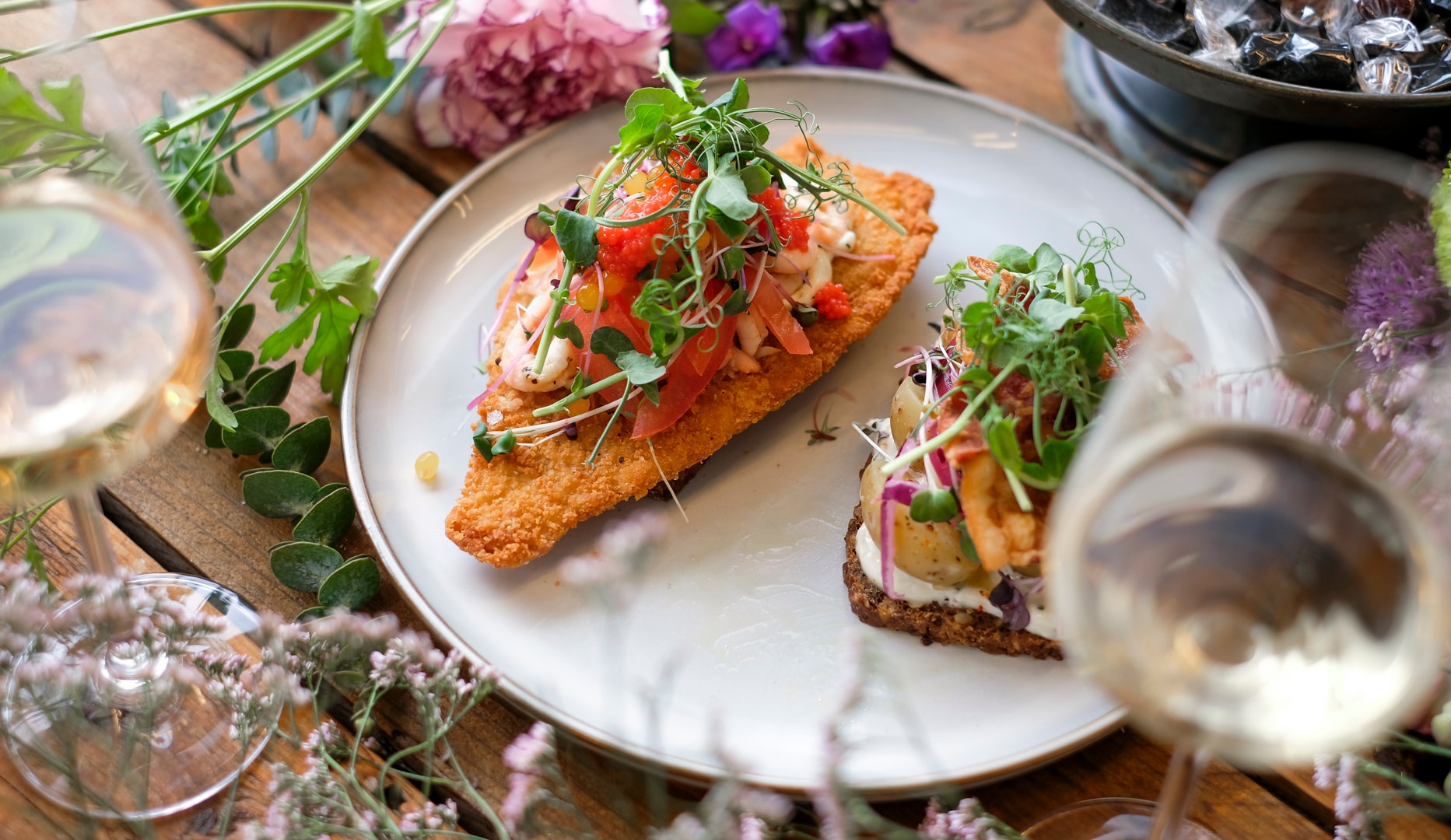 Kursus i markbuketter + smørrebrød - Rødovre