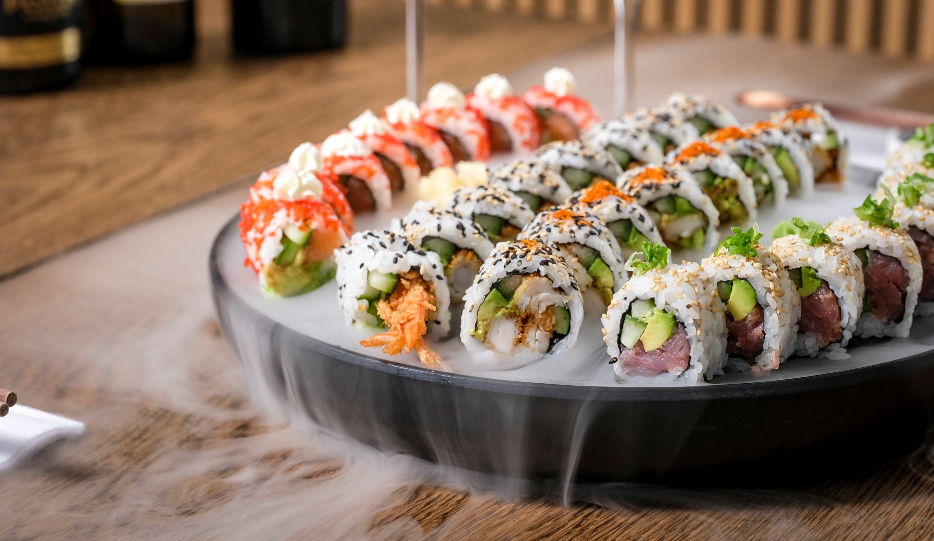 Sushi og vin fra Taya Sushi - spar 51 %