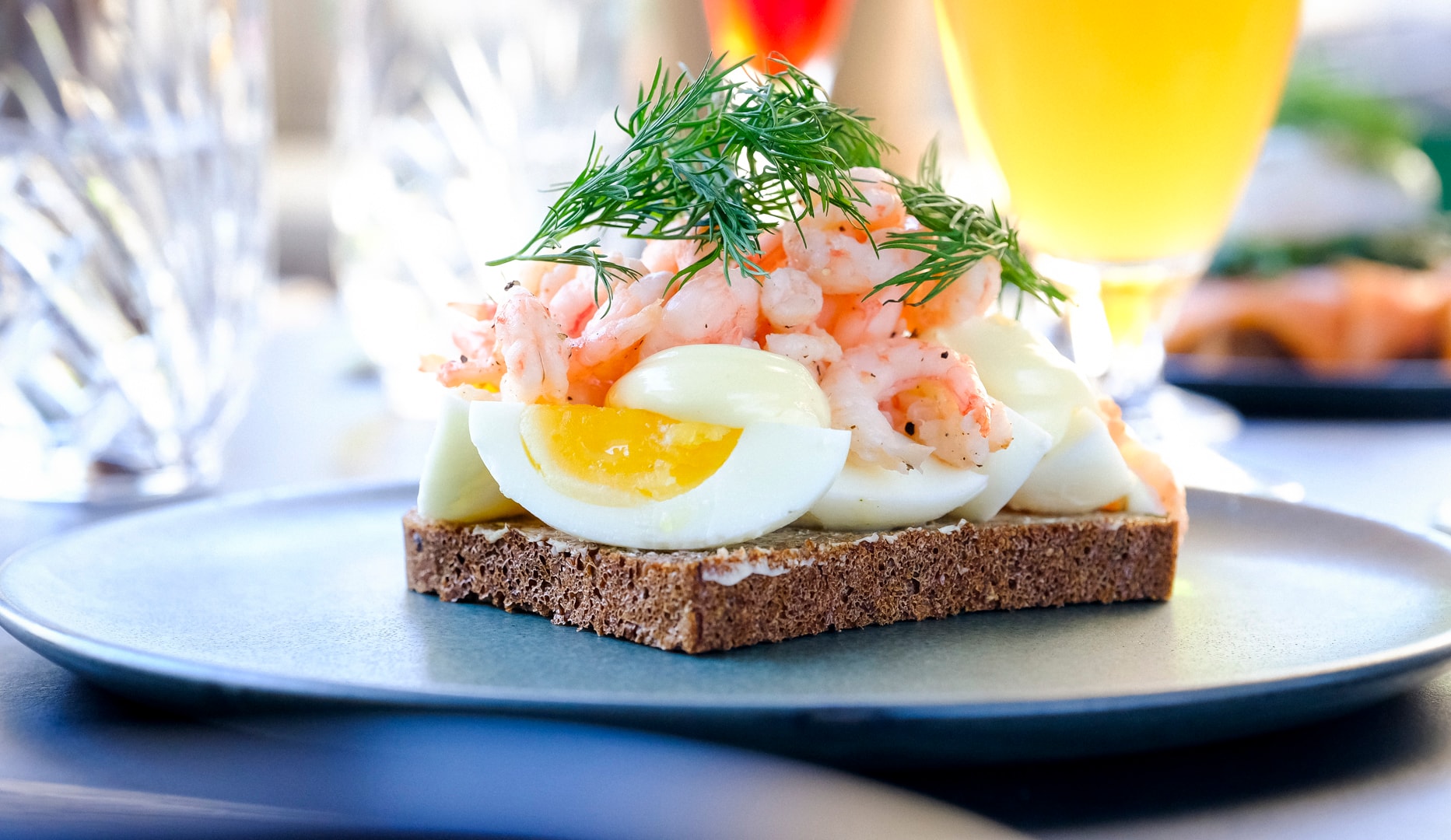 2 stk. Smørrebrød hos Meyers Spisehus