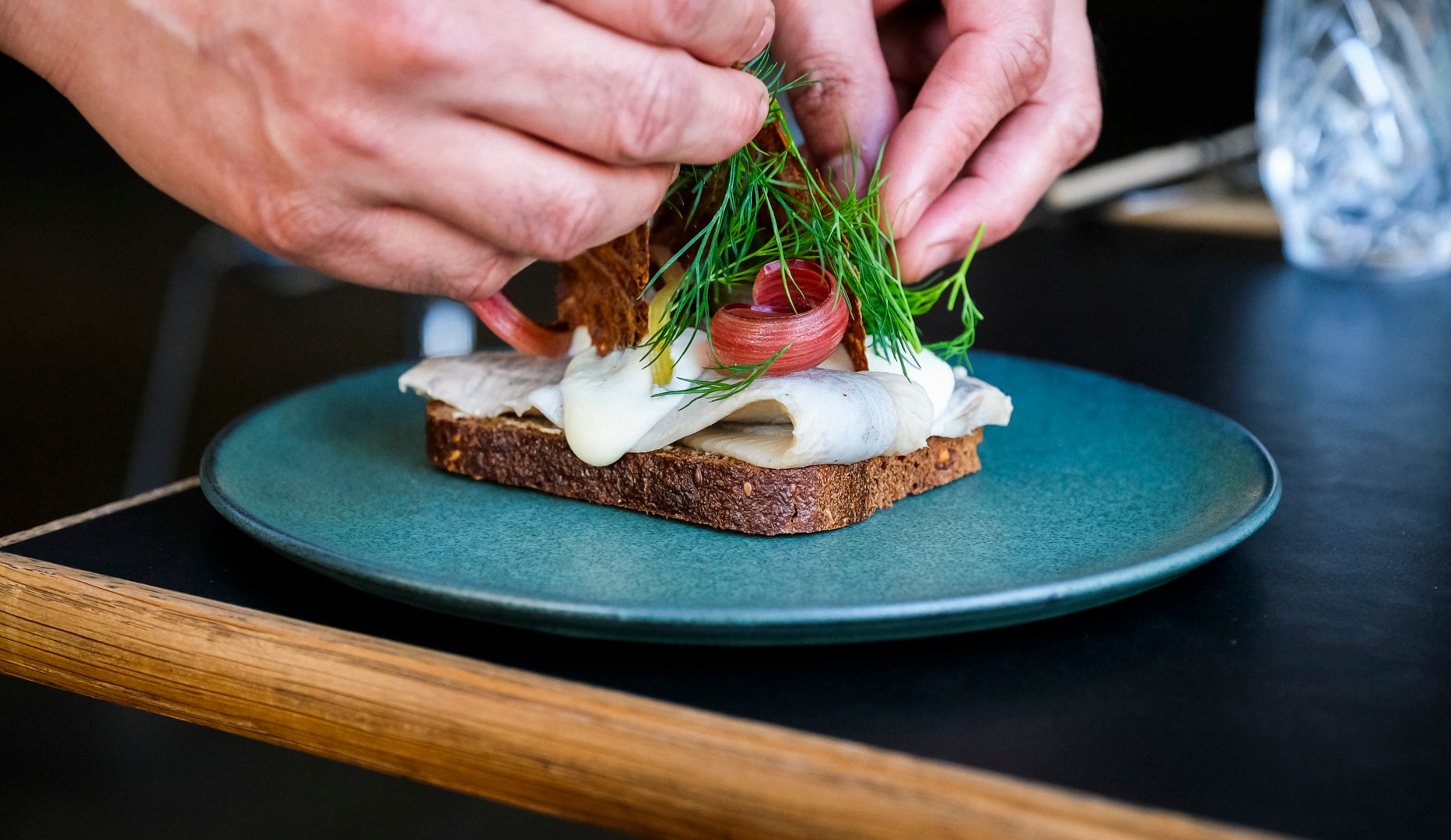 2 stk. Smørrebrød hos Meyers Spisehus