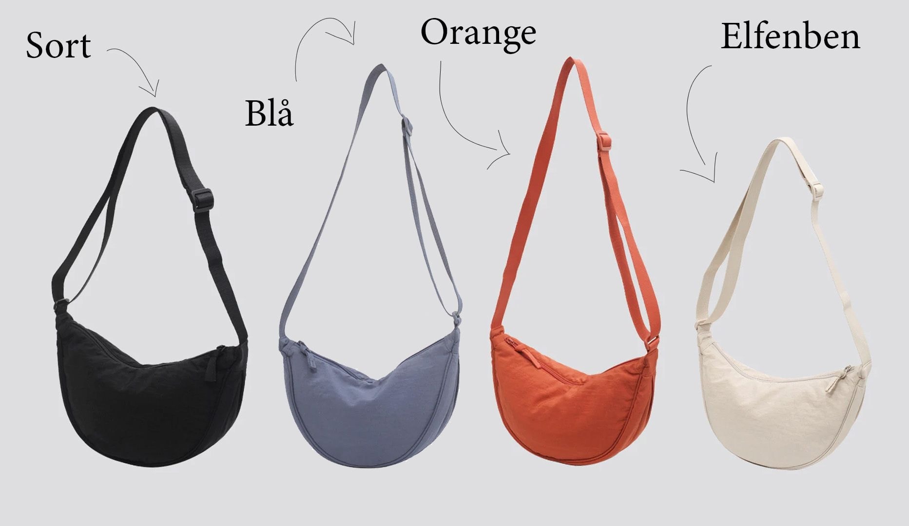 Bumbag - 8 forskellige farver!