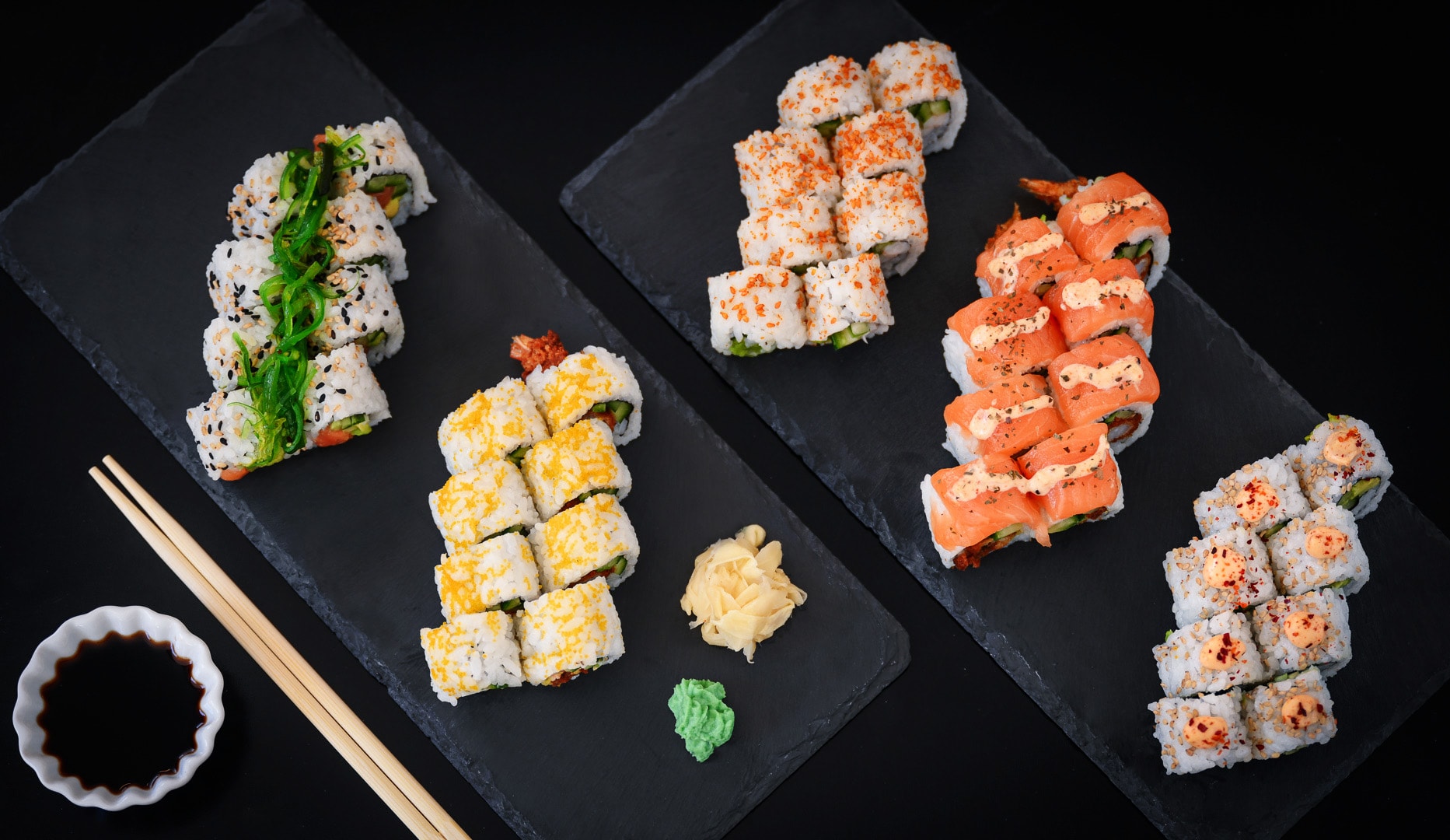 40 stk. Luksussushi hos Koryu - Østerbro