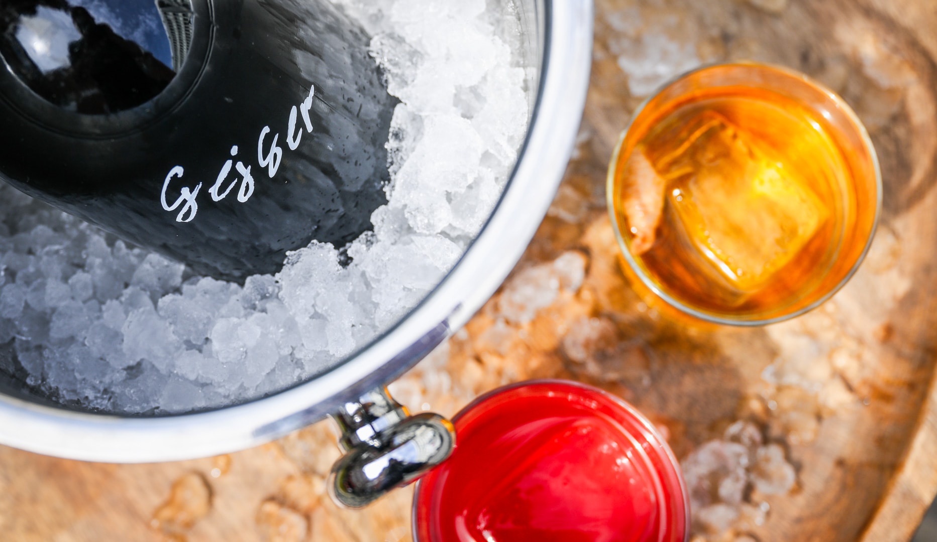 Suveræne cocktails og evt. 'sharing food' fra Gejser