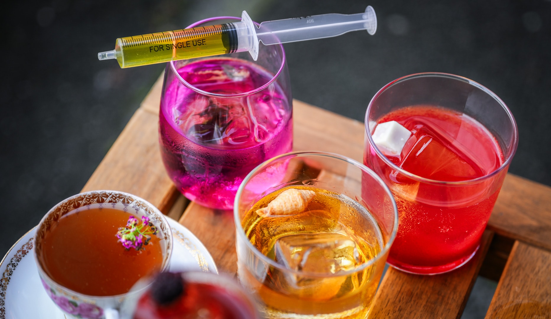 Suveræne cocktails og evt. 'sharing food' fra Gejser