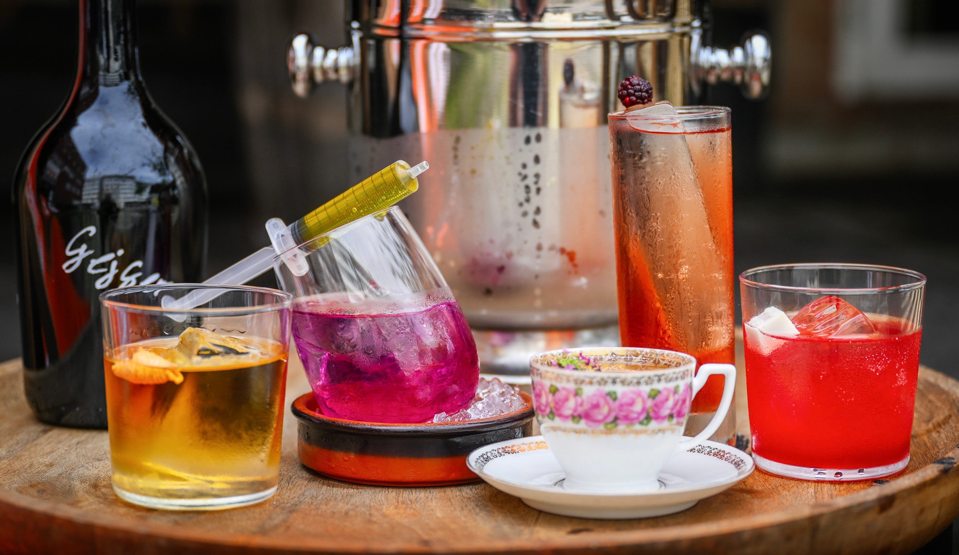 Suveræne cocktails og evt. 'sharing food' fra Gejser