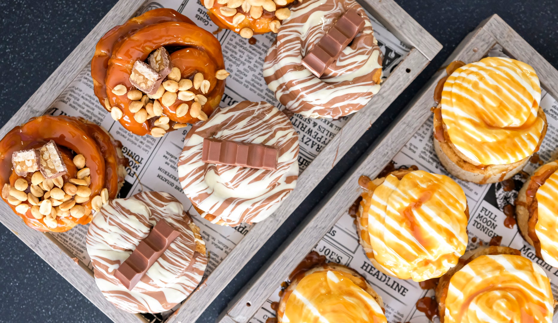 Byg-selv-cinnabun inkl. 3 toppings - Vesterbro