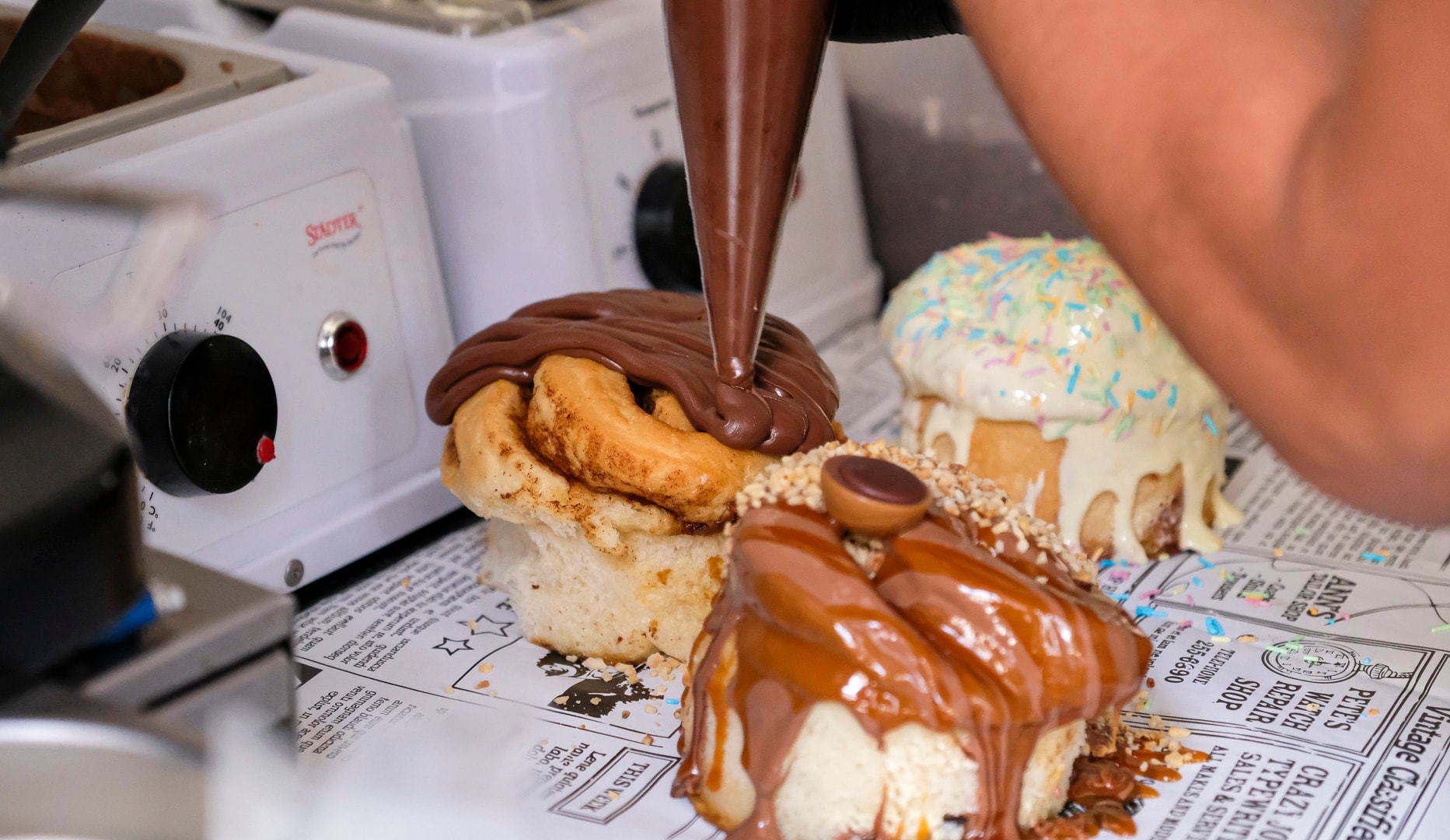 Byg-selv-cinnabun inkl. 3 toppings - Vesterbro