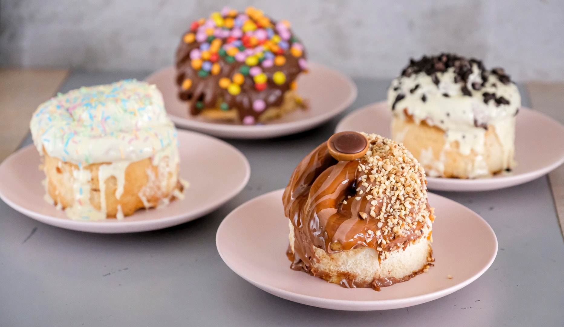 Byg-selv-cinnabun inkl. 3 toppings - Vesterbro