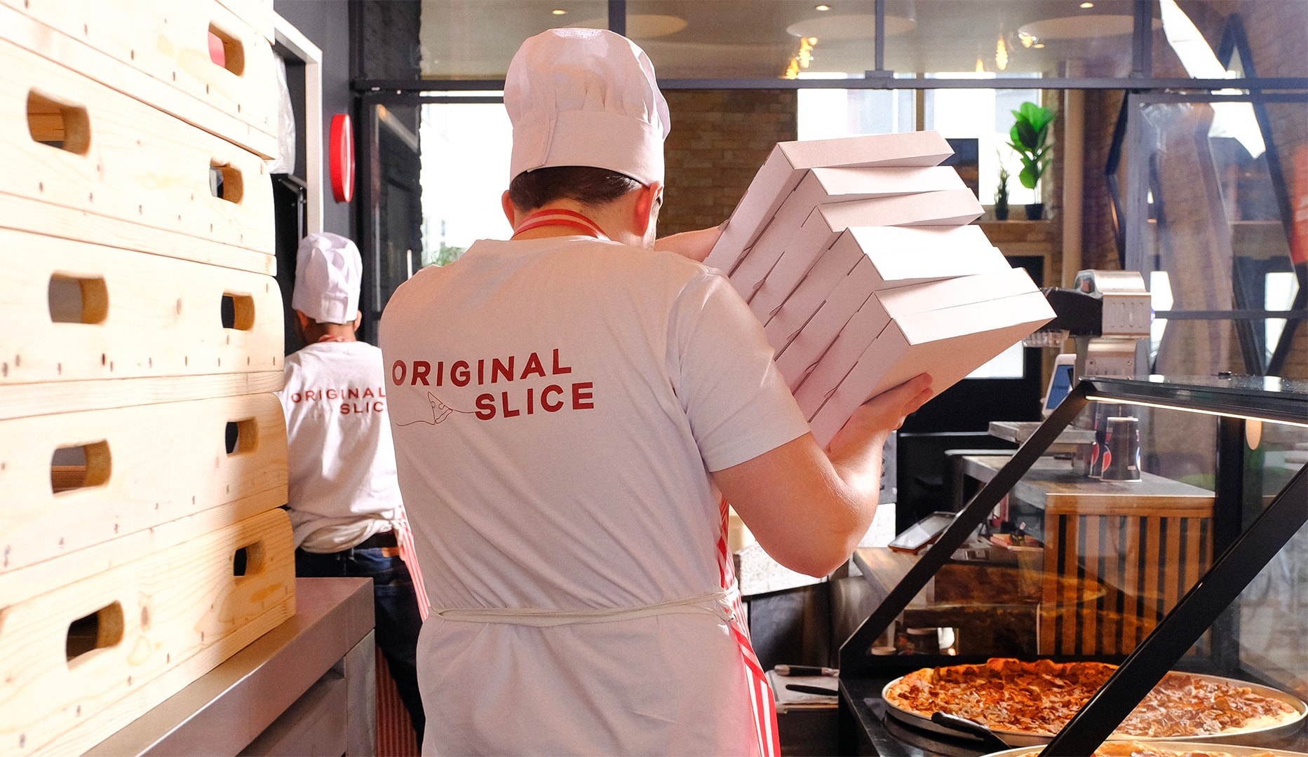 2 stk. kæmpeslices til halv pris