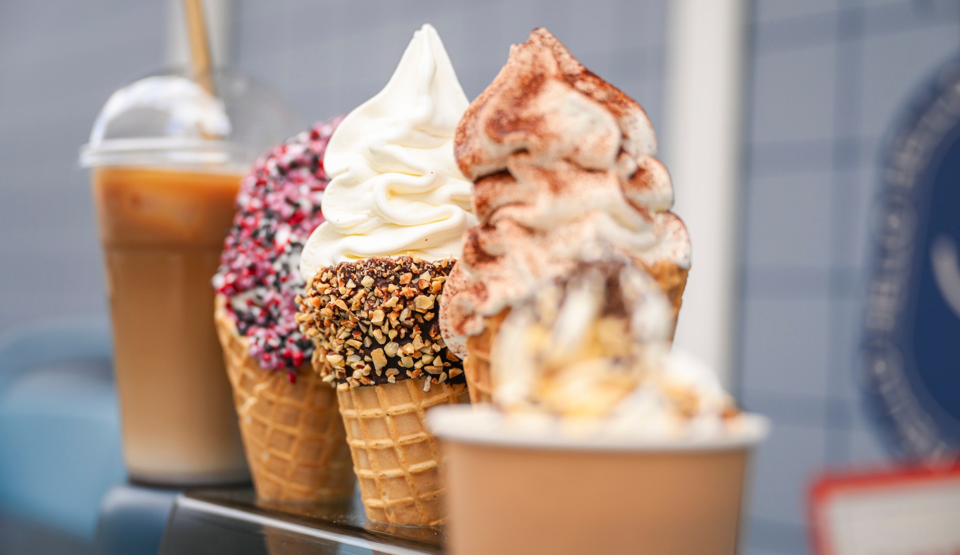 2 store premium Softice/Iskaffe/Affogato - Østerbro