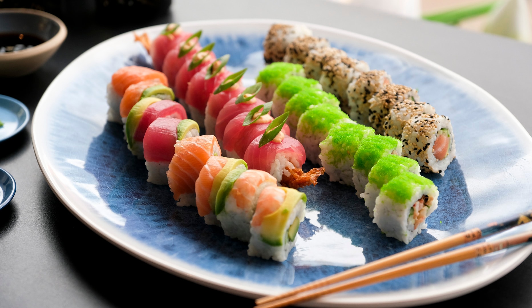 32 el. 56 stk. Sommermenuer fra Sushi Time