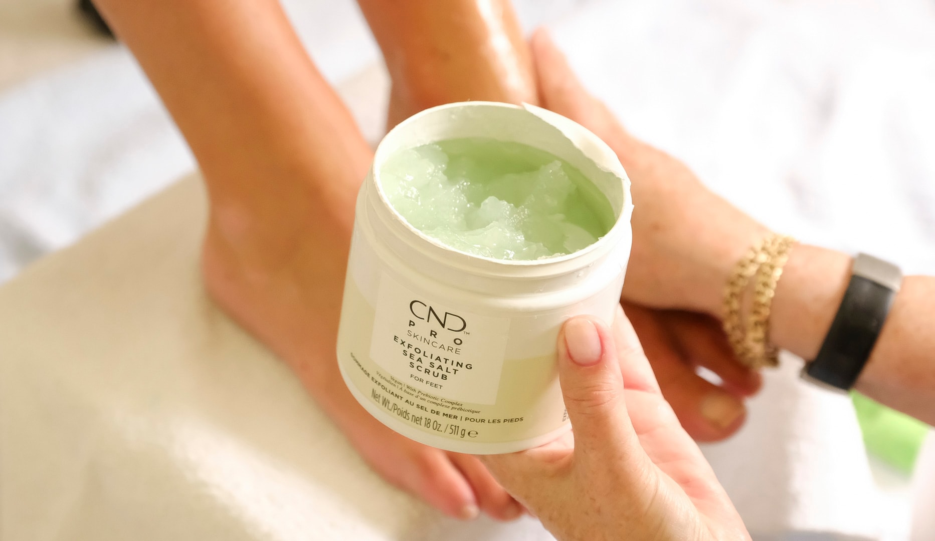 Luksus spa-pedicure hos Klinik Lavendel