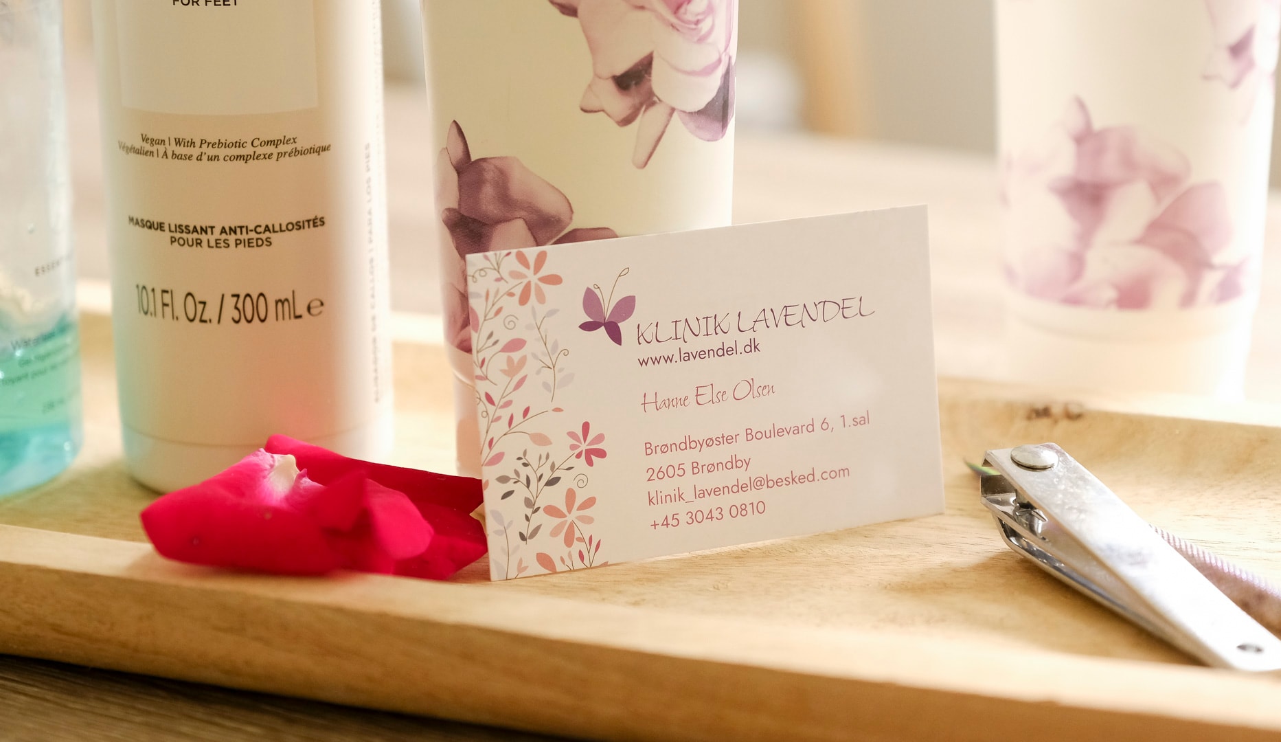 Luksus spa-pedicure hos Klinik Lavendel
