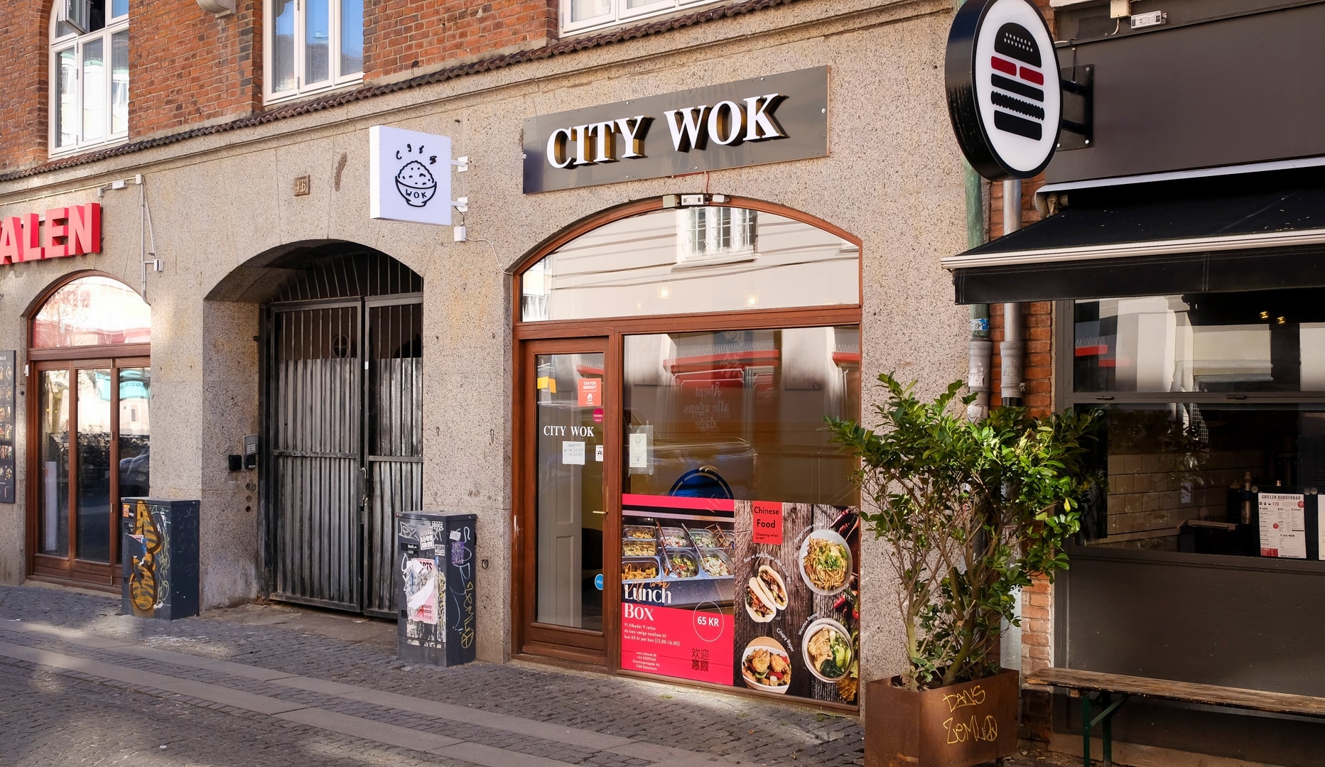 Menu til 2 hos City Wok - Christianshavn