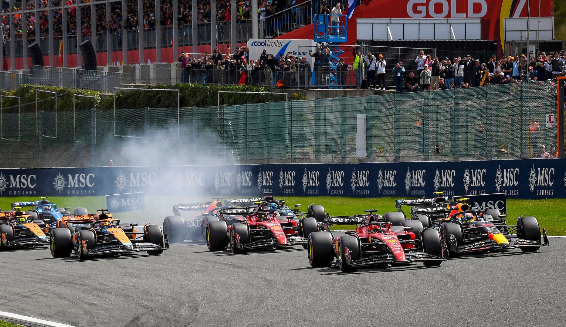Billet til 3 dages Formel 1 - Belgien