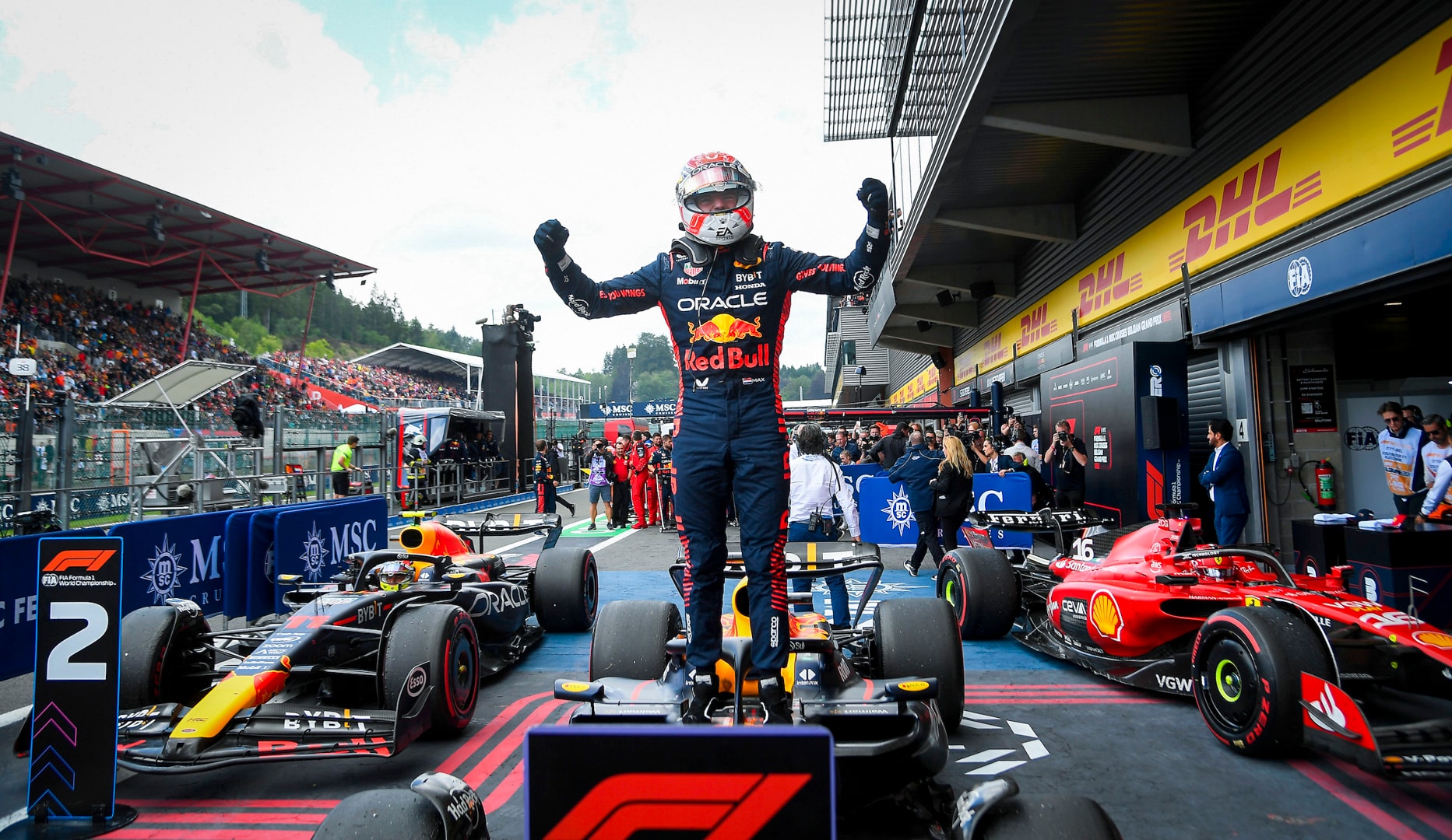 Billet til 3 dages Formel 1 - Belgien