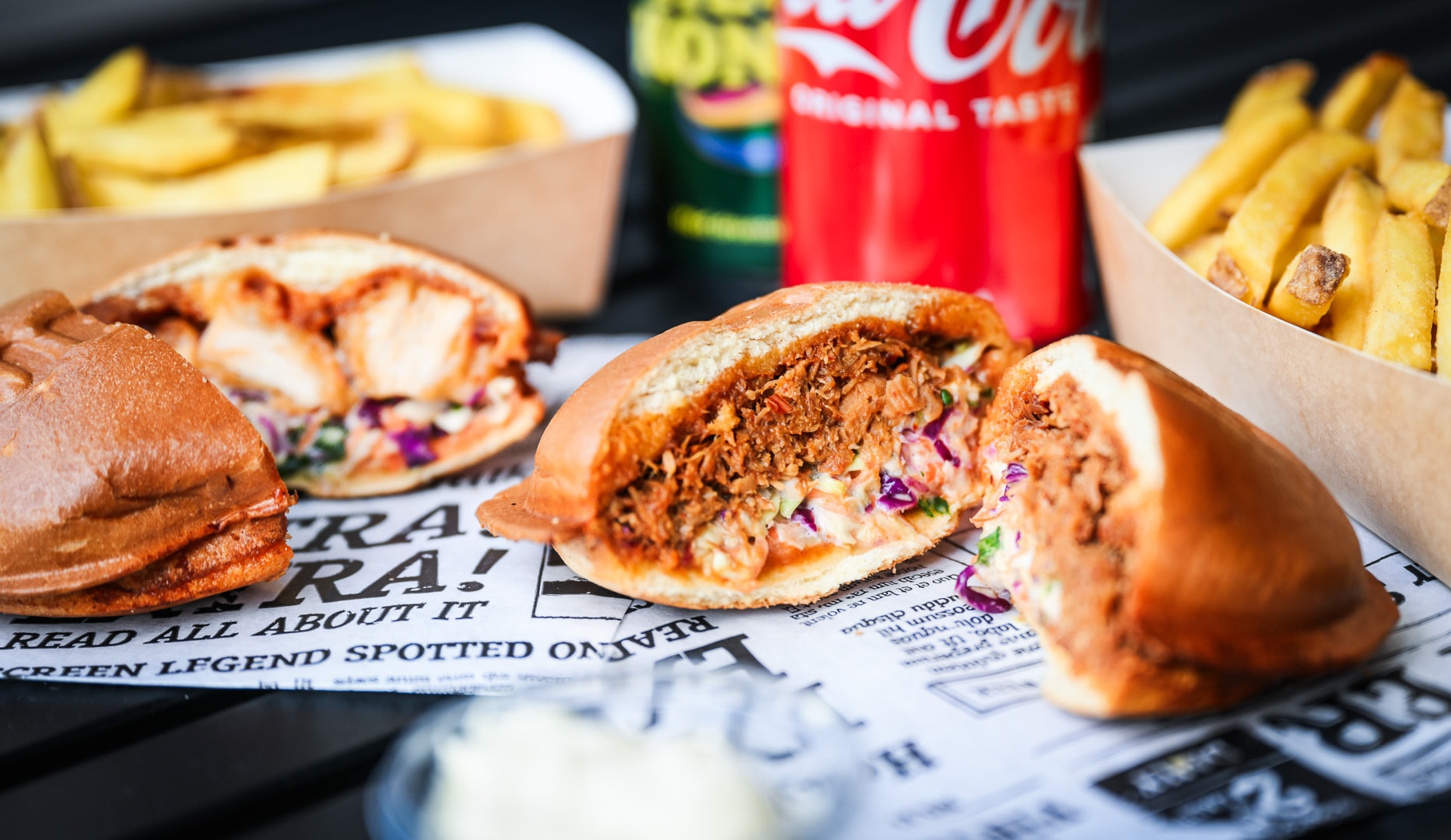 UFO-burgere: 2 menuer for 1's pris! 