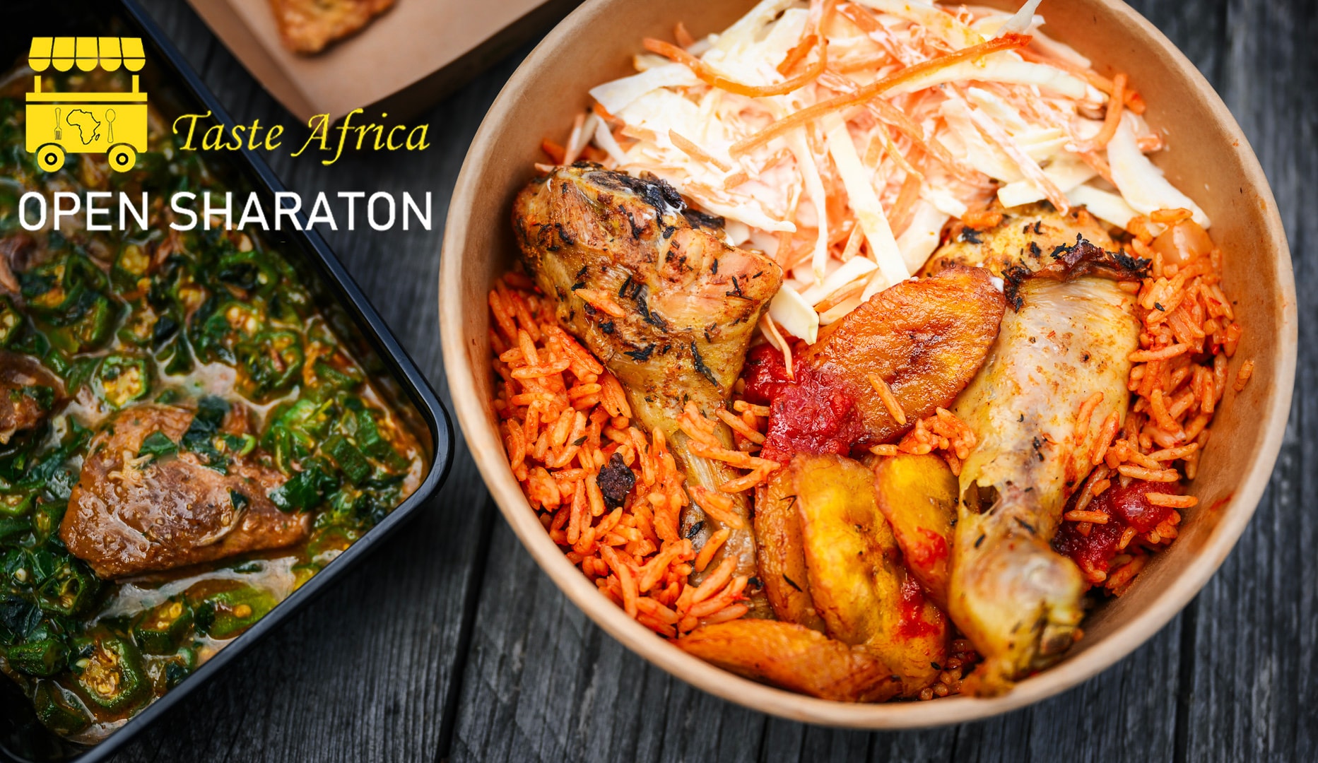 Afrikansk street food fra Open Sharaton