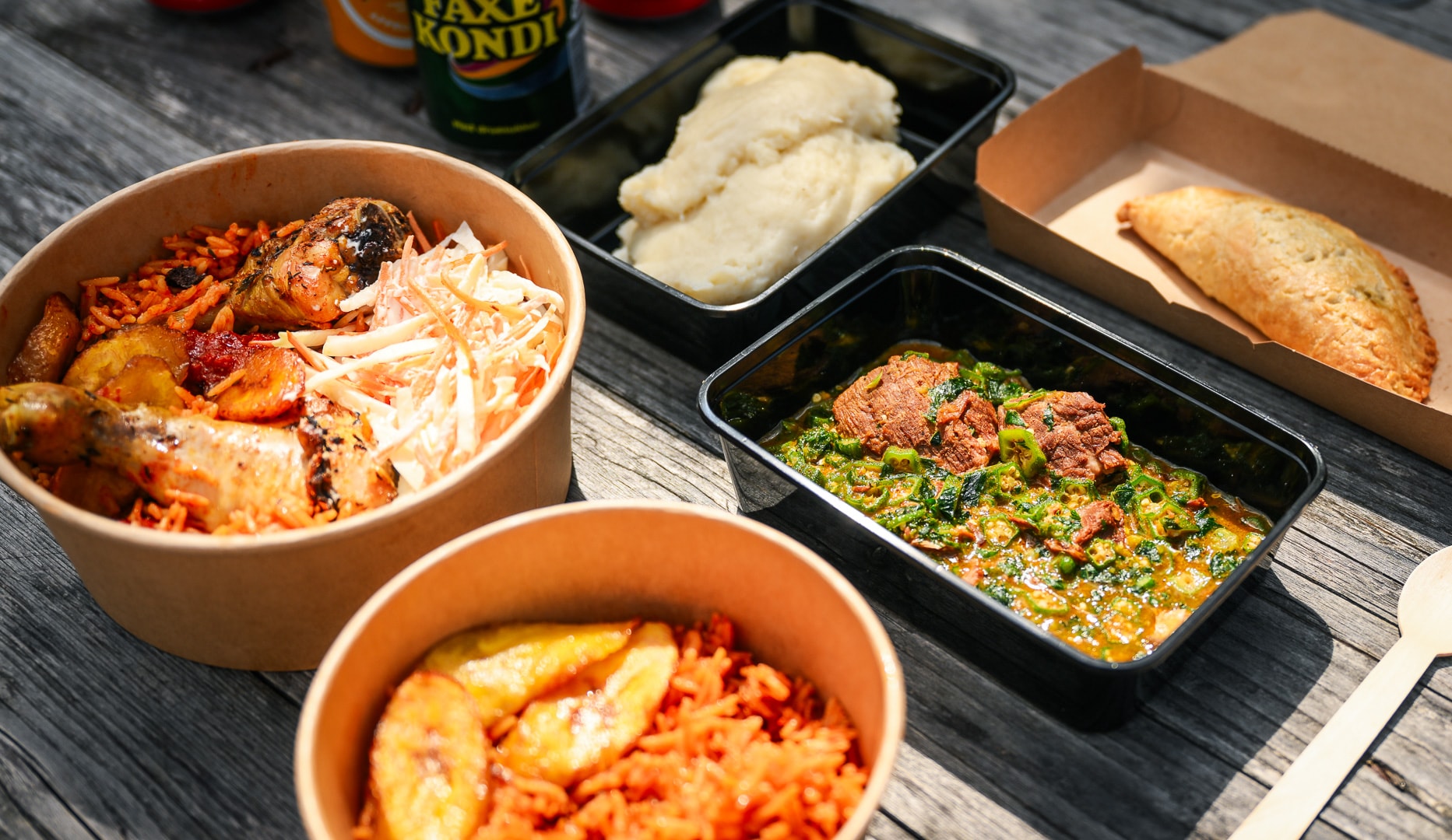 Afrikansk street food fra Open Sharaton