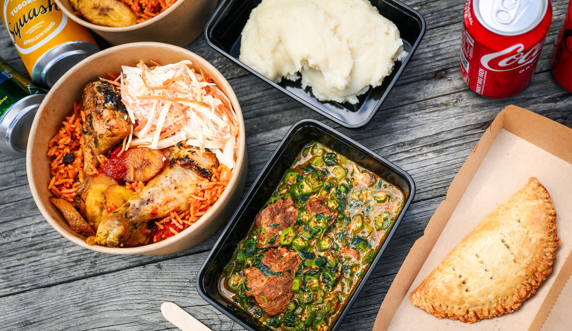 Afrikansk street food fra Open Sharaton