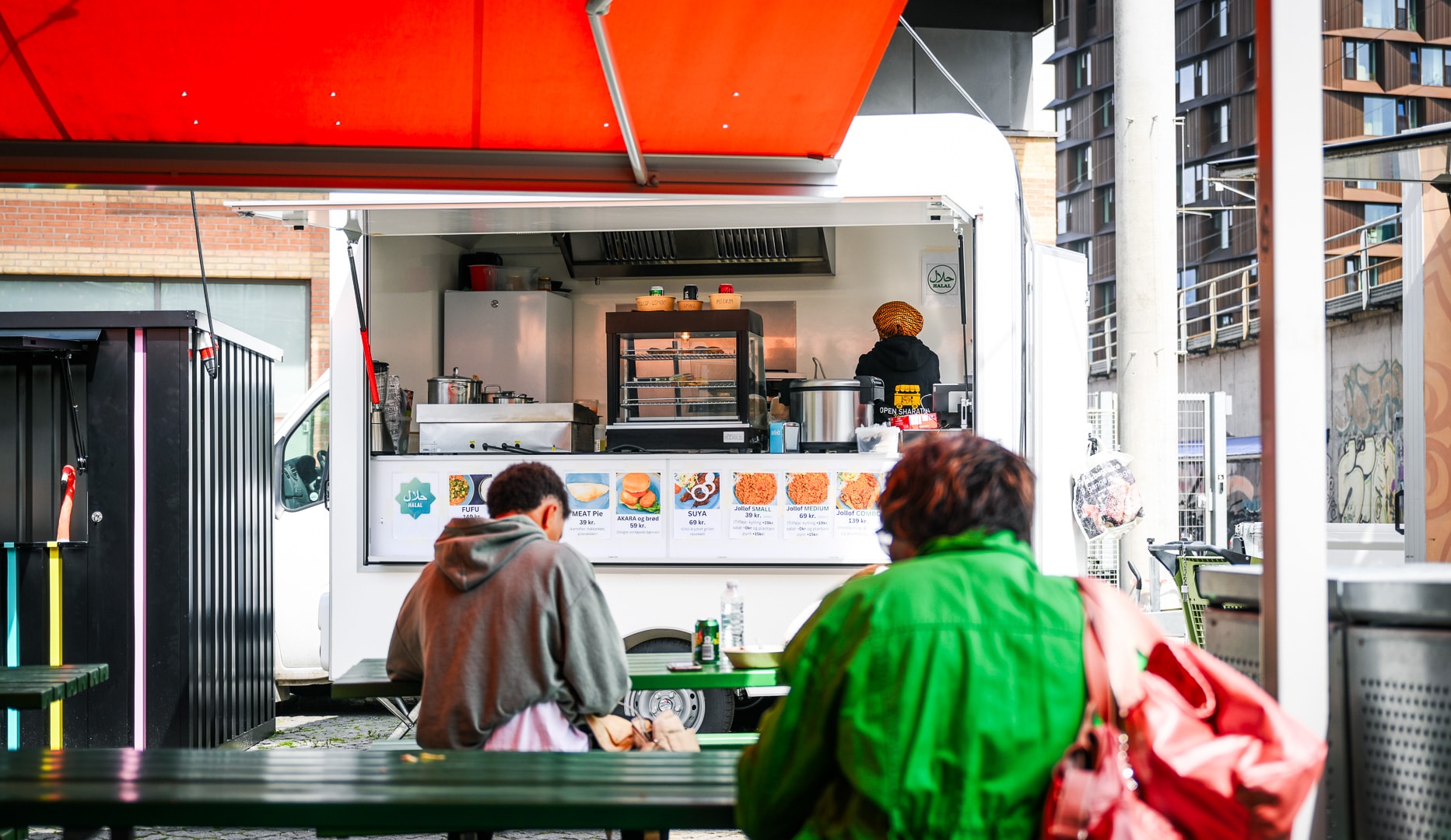 Afrikansk street food fra Open Sharaton