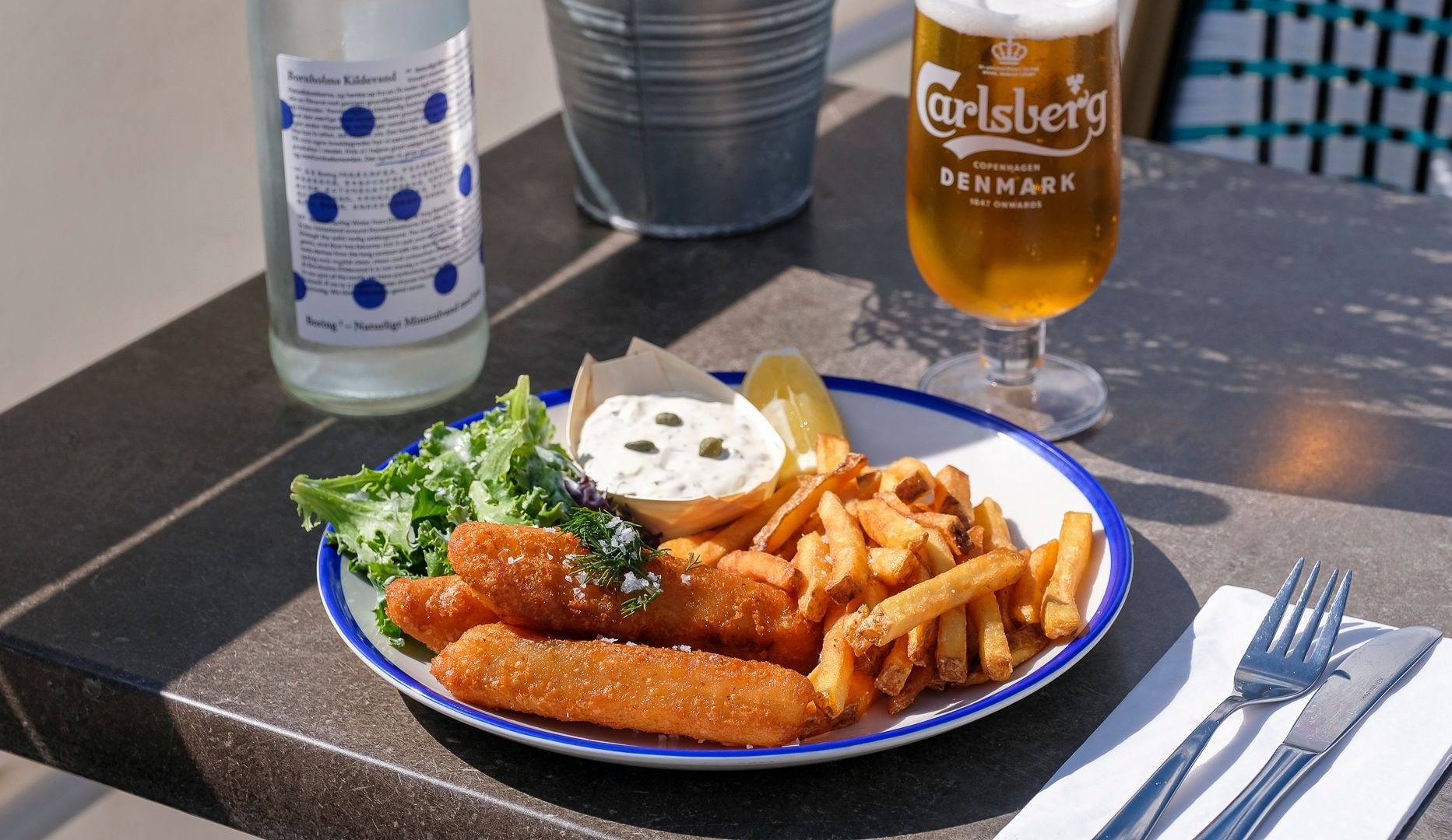 Valgfri burger/Fish'n'Chips - Indre By