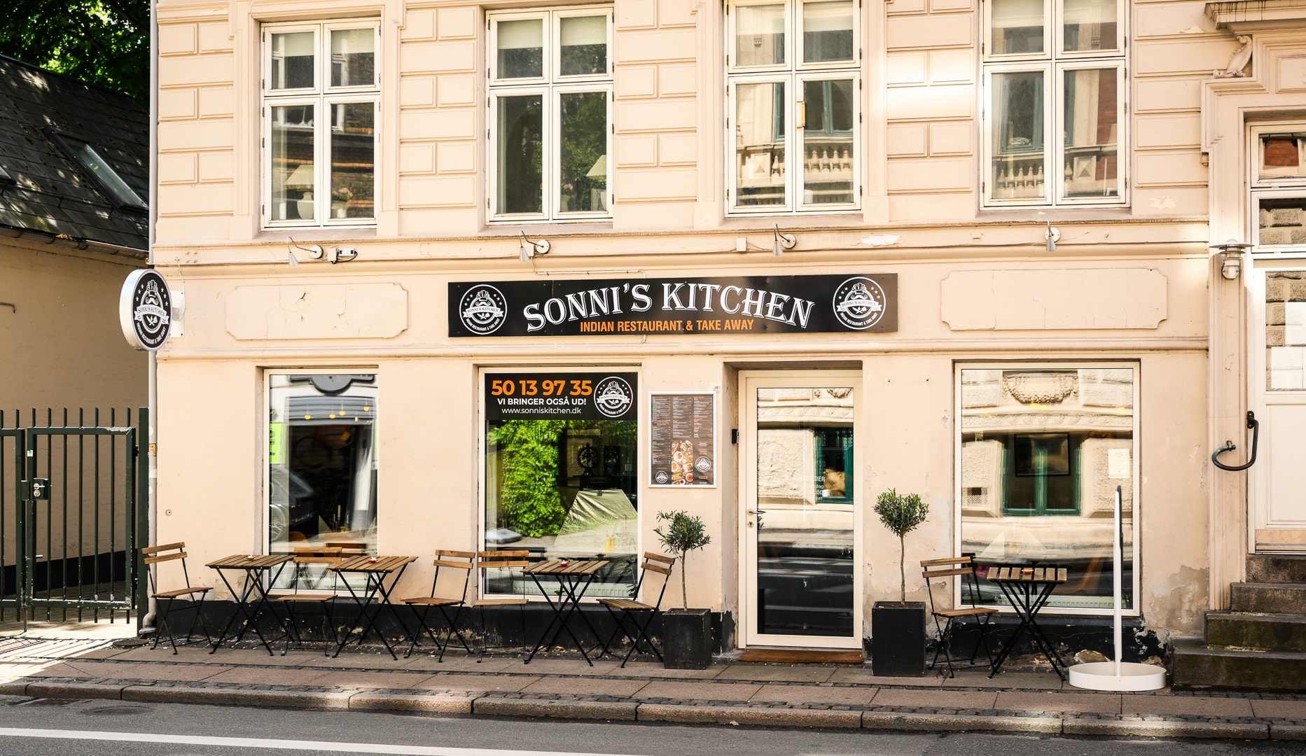  2-retters hjemmelavet indisk menu