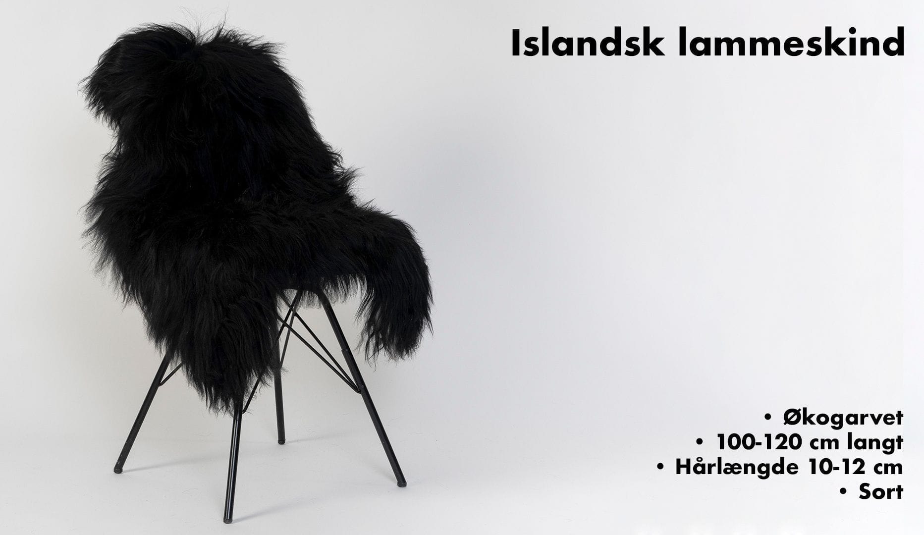 Øko-garvet islandsk lammeskind