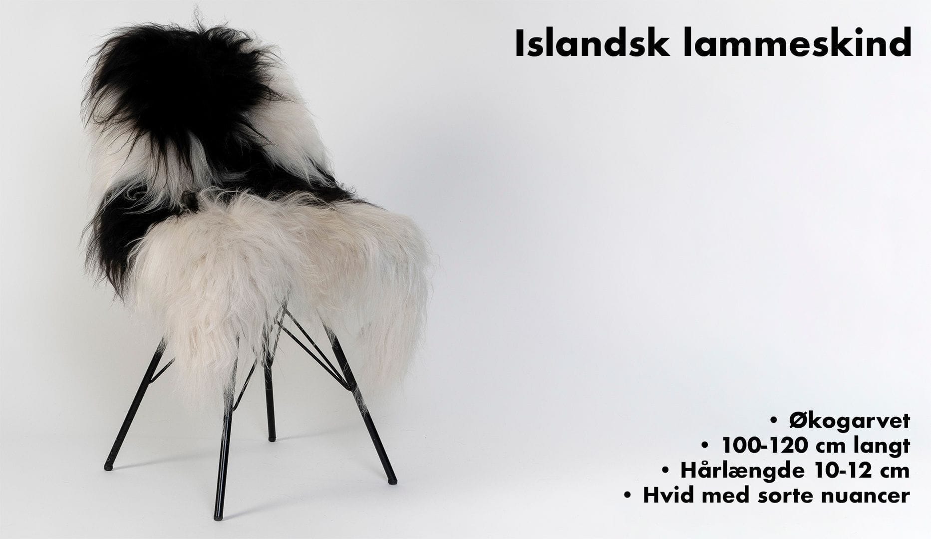 Øko-garvet islandsk lammeskind