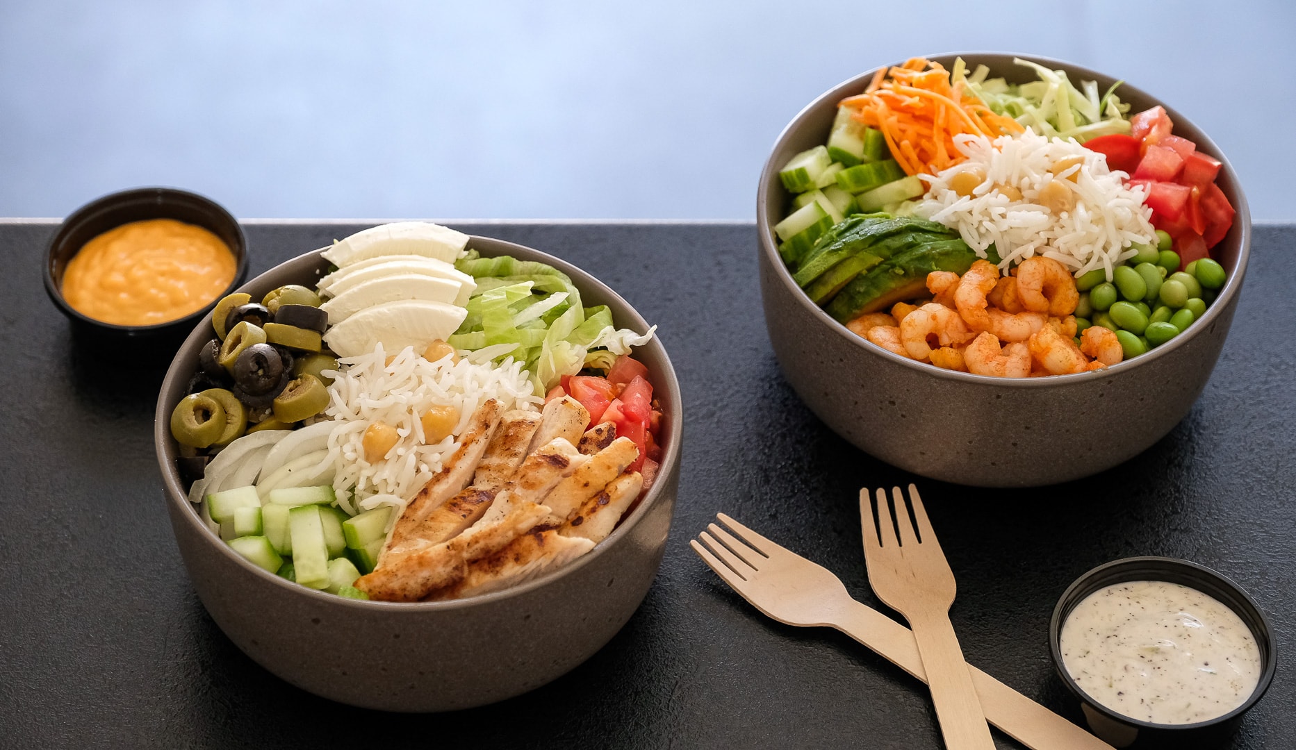 NYHED: 2 for 1 valgfri Rice bowl 