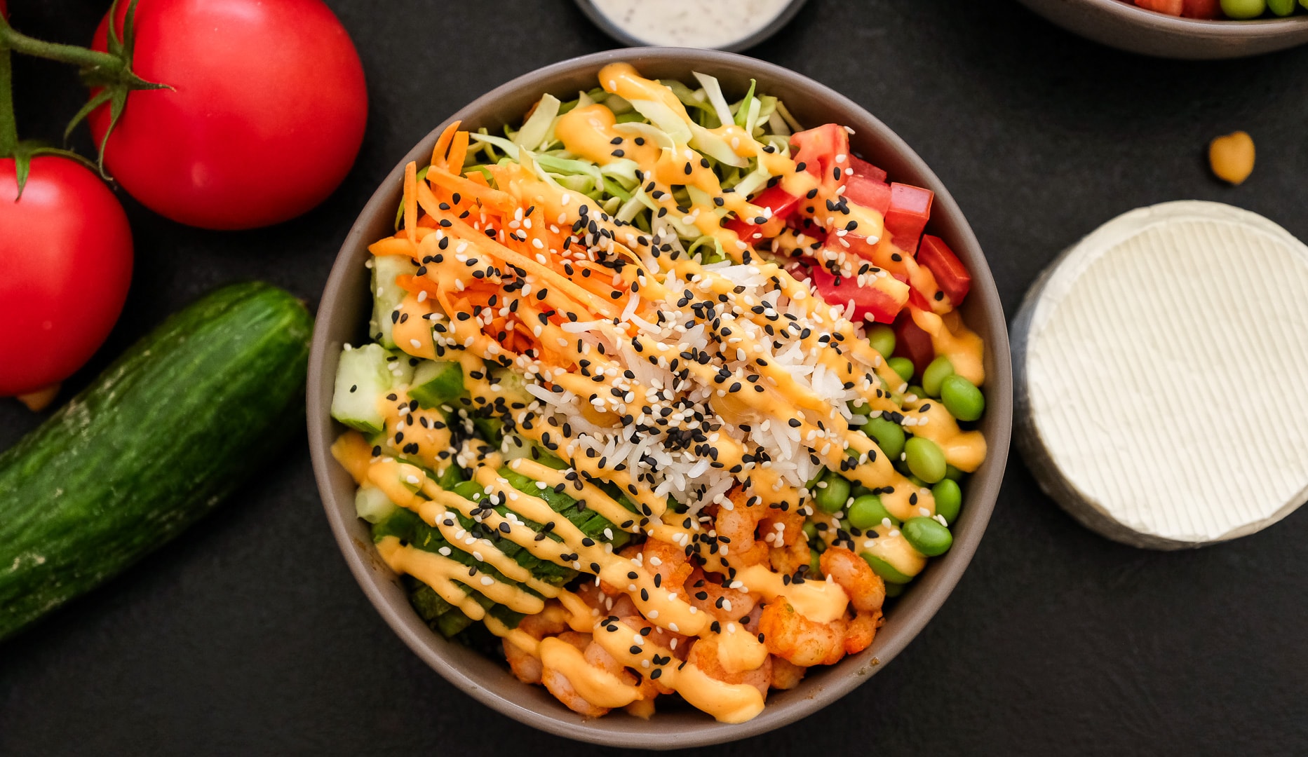 NYHED: 2 for 1 valgfri Rice bowl 