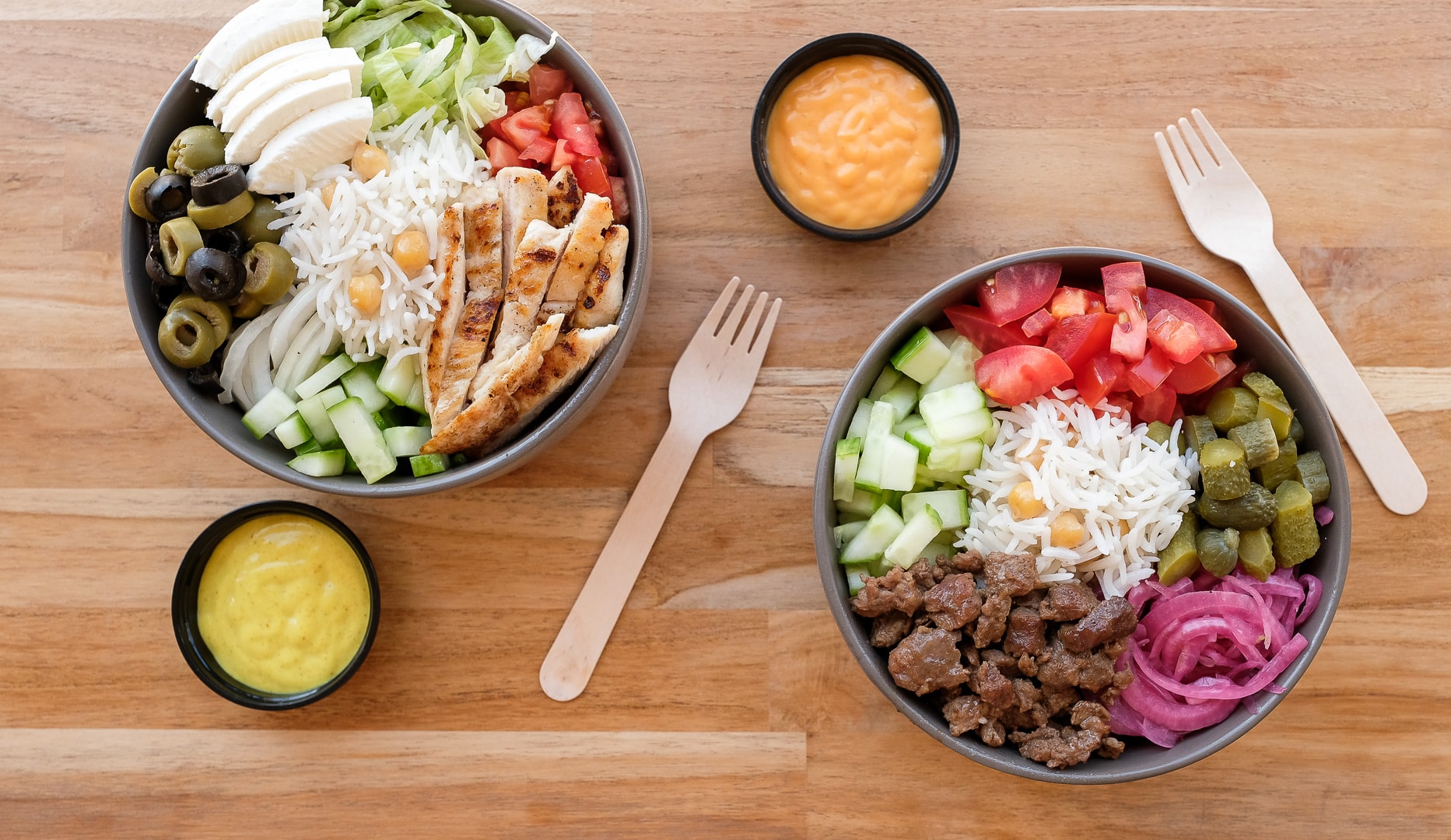 NYHED: 2 for 1 valgfri Rice bowl 