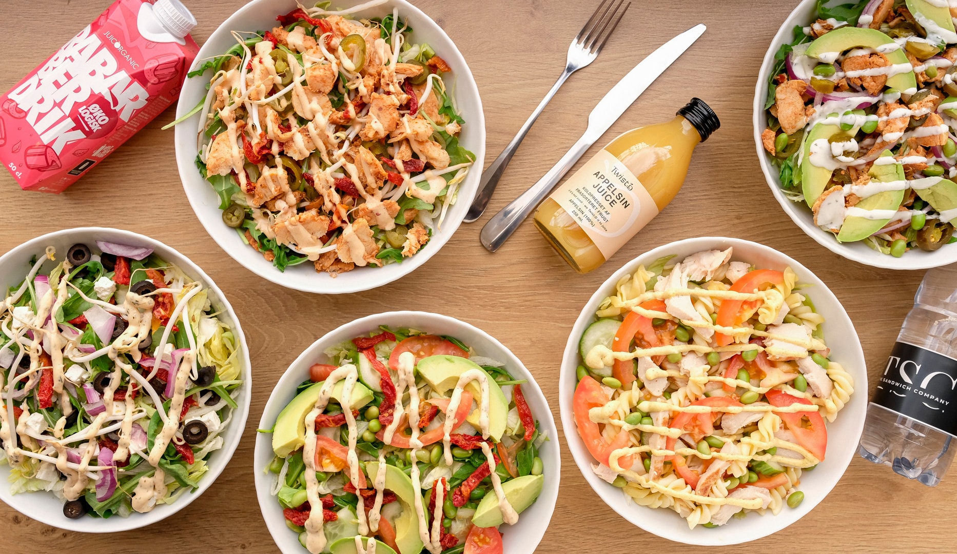 NYHED: Salater eller smørrebrød hos The Sandwich Company