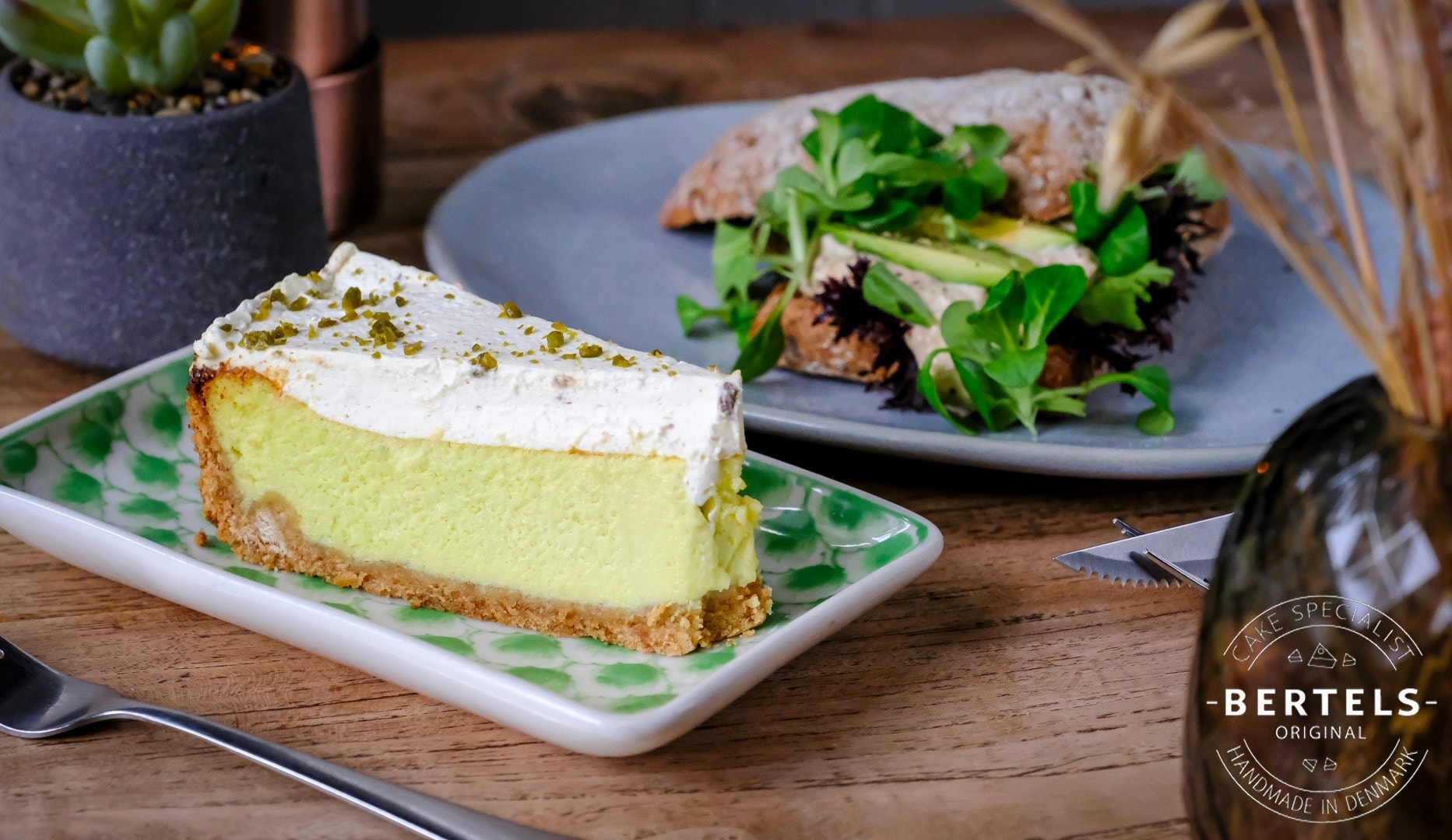 Valgfri sandwich og kage hos Bertels