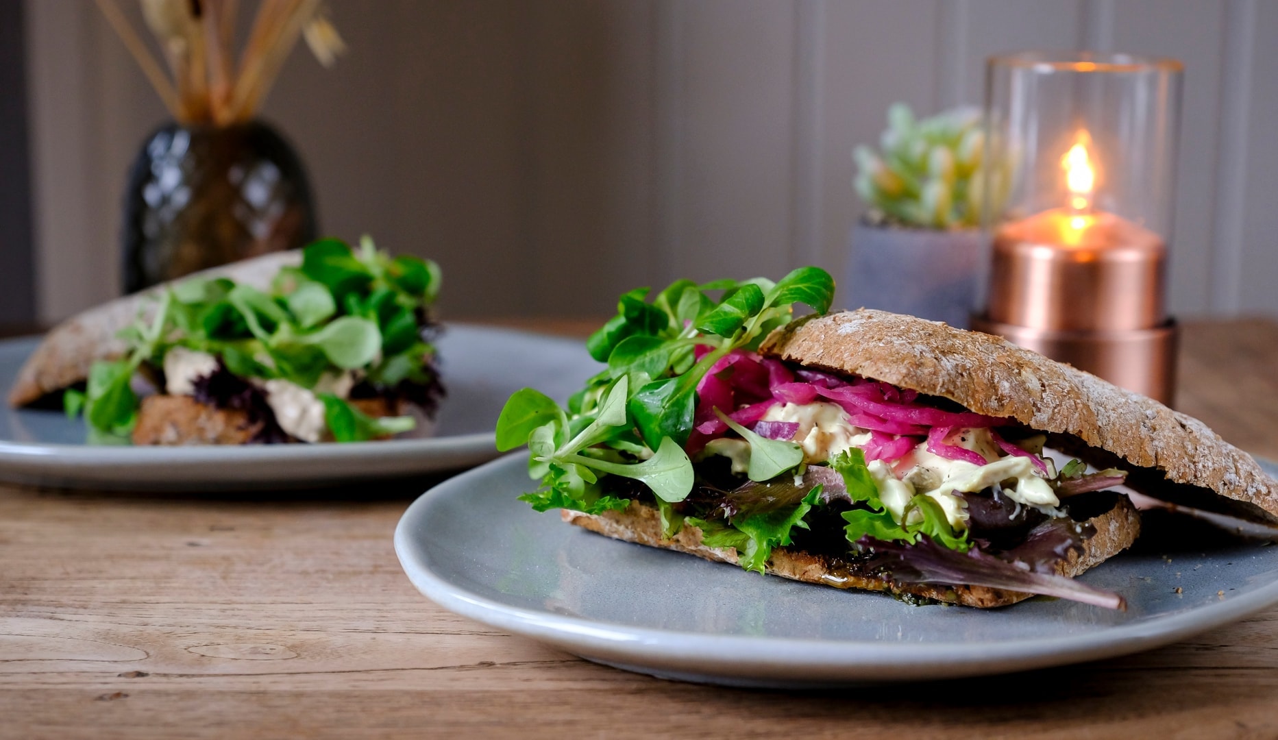 Valgfri sandwich og kage hos Bertels