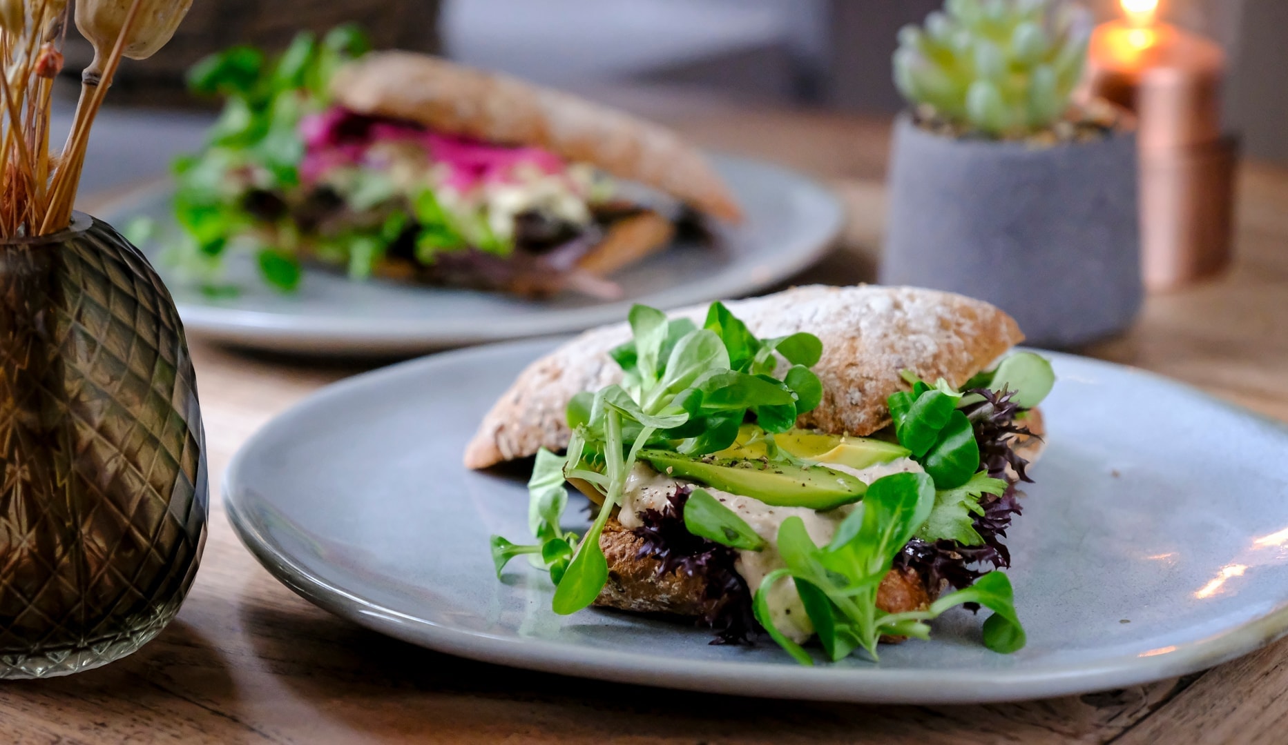 Valgfri sandwich og kage hos Bertels