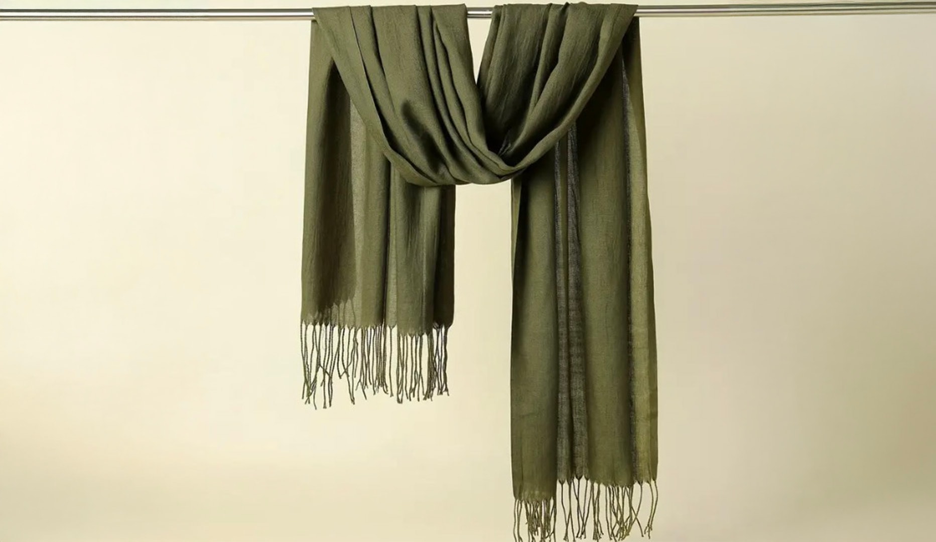 Tørklæde i cashmere-blanding