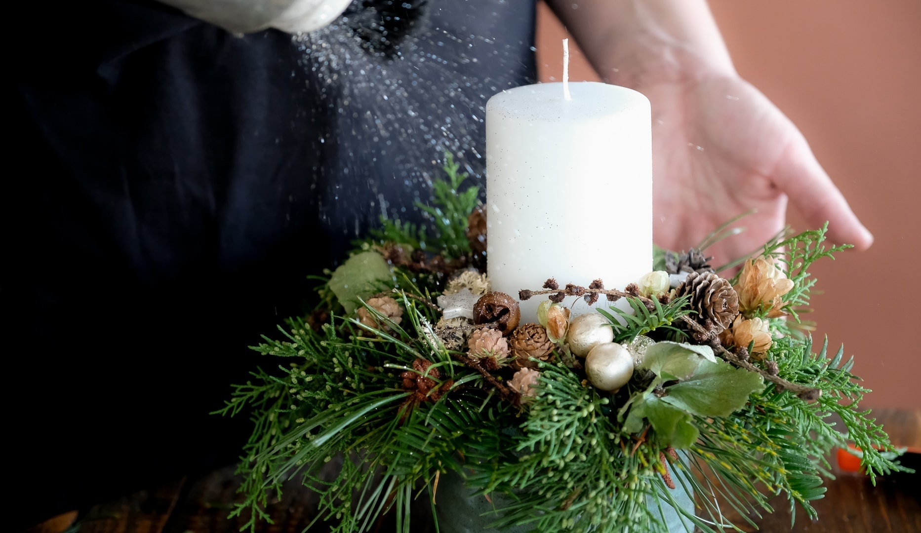Juledekorations-kursus m. gourmetsmørrebrød