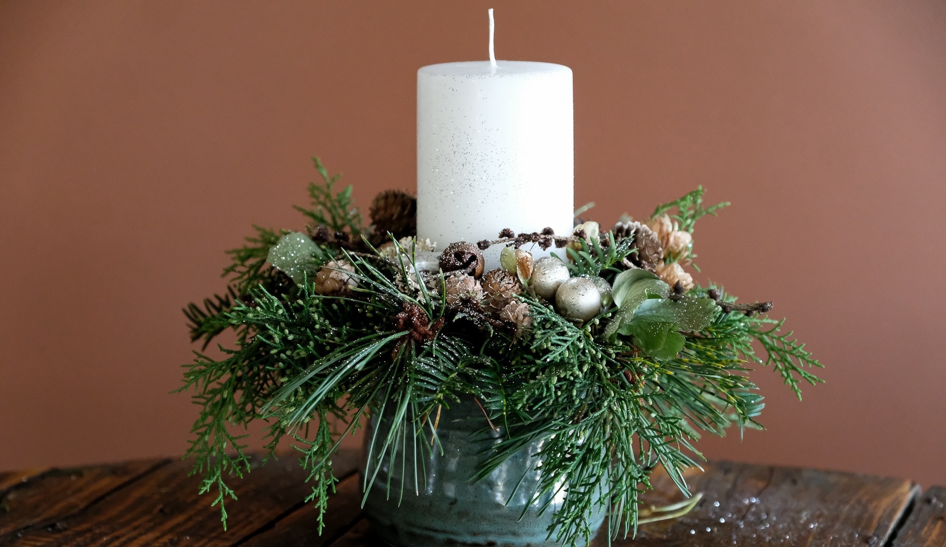 Juledekorations-kursus m. gourmetsmørrebrød
