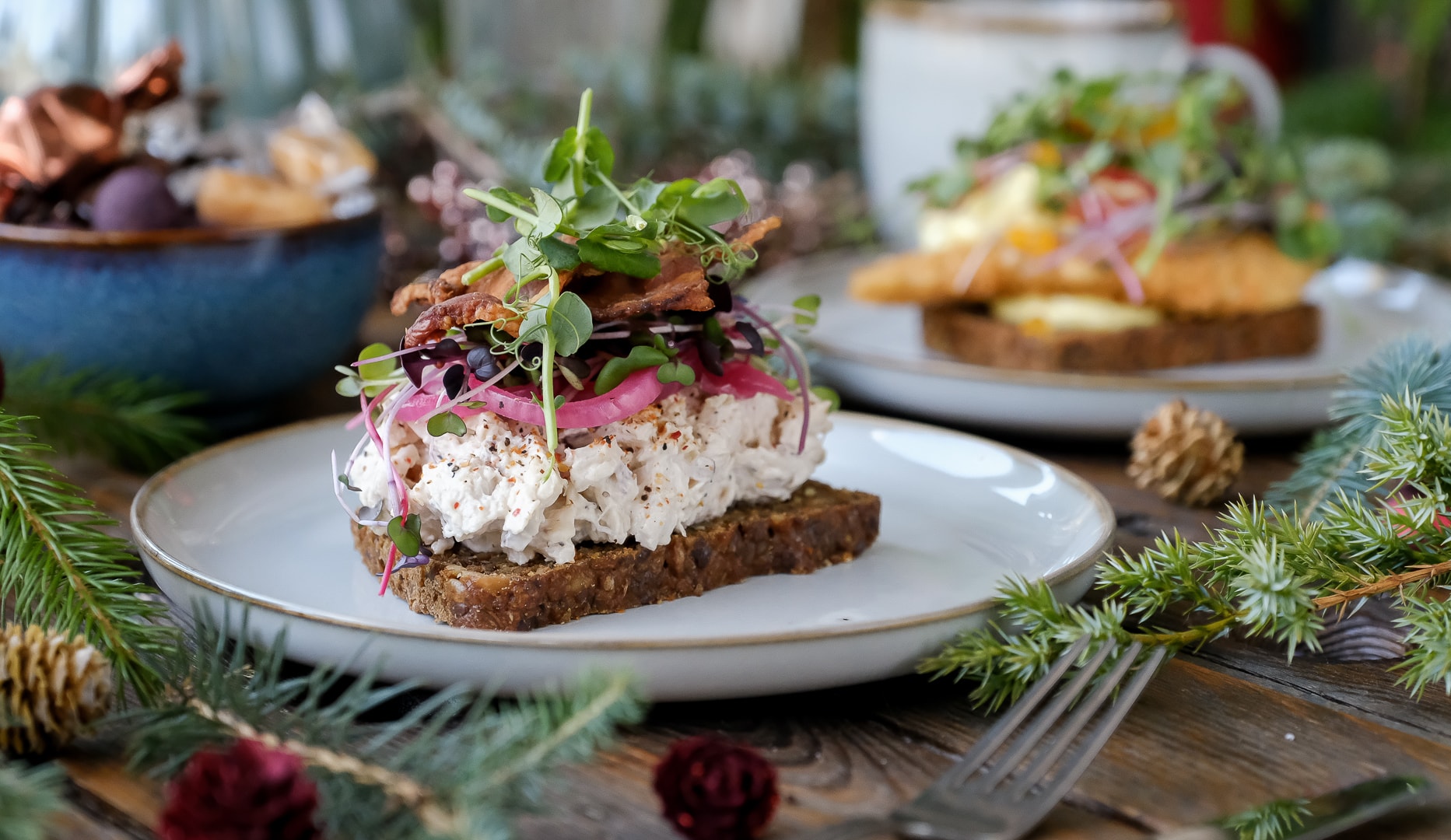 Juledekorations-kursus m. gourmetsmørrebrød