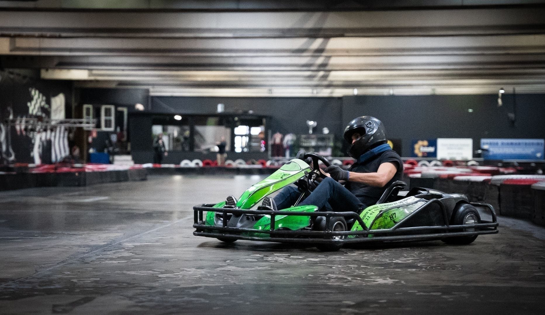 30 min. ræs på gokartbane