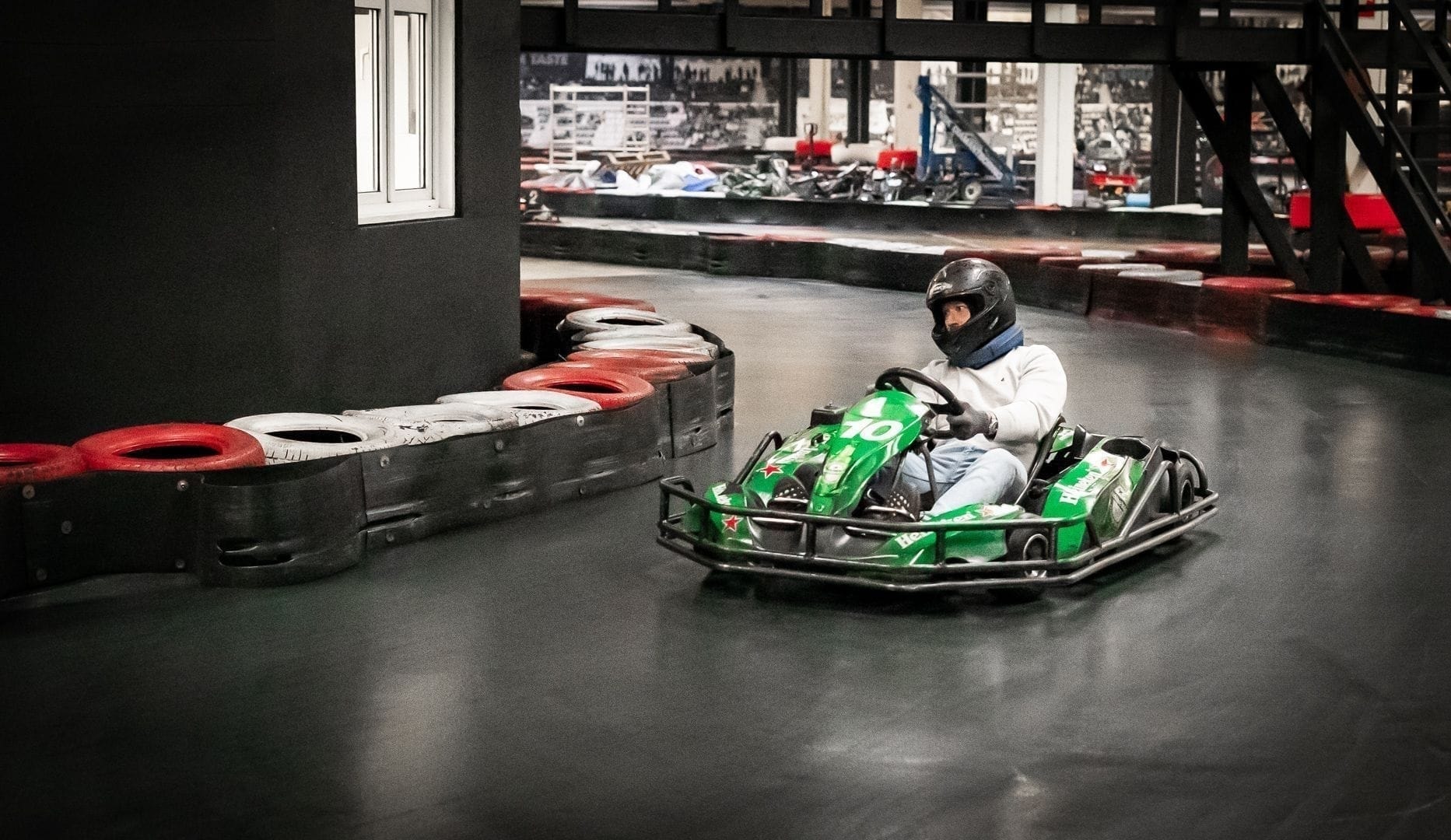 30 min. ræs på gokartbane