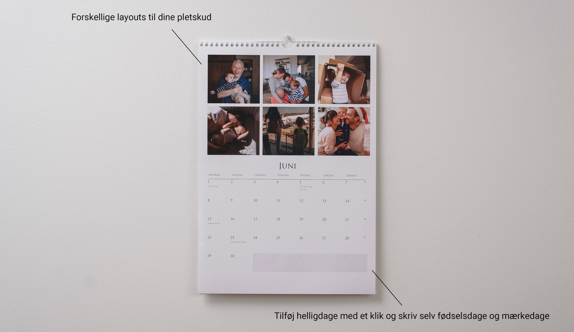 Personlig fotokalender