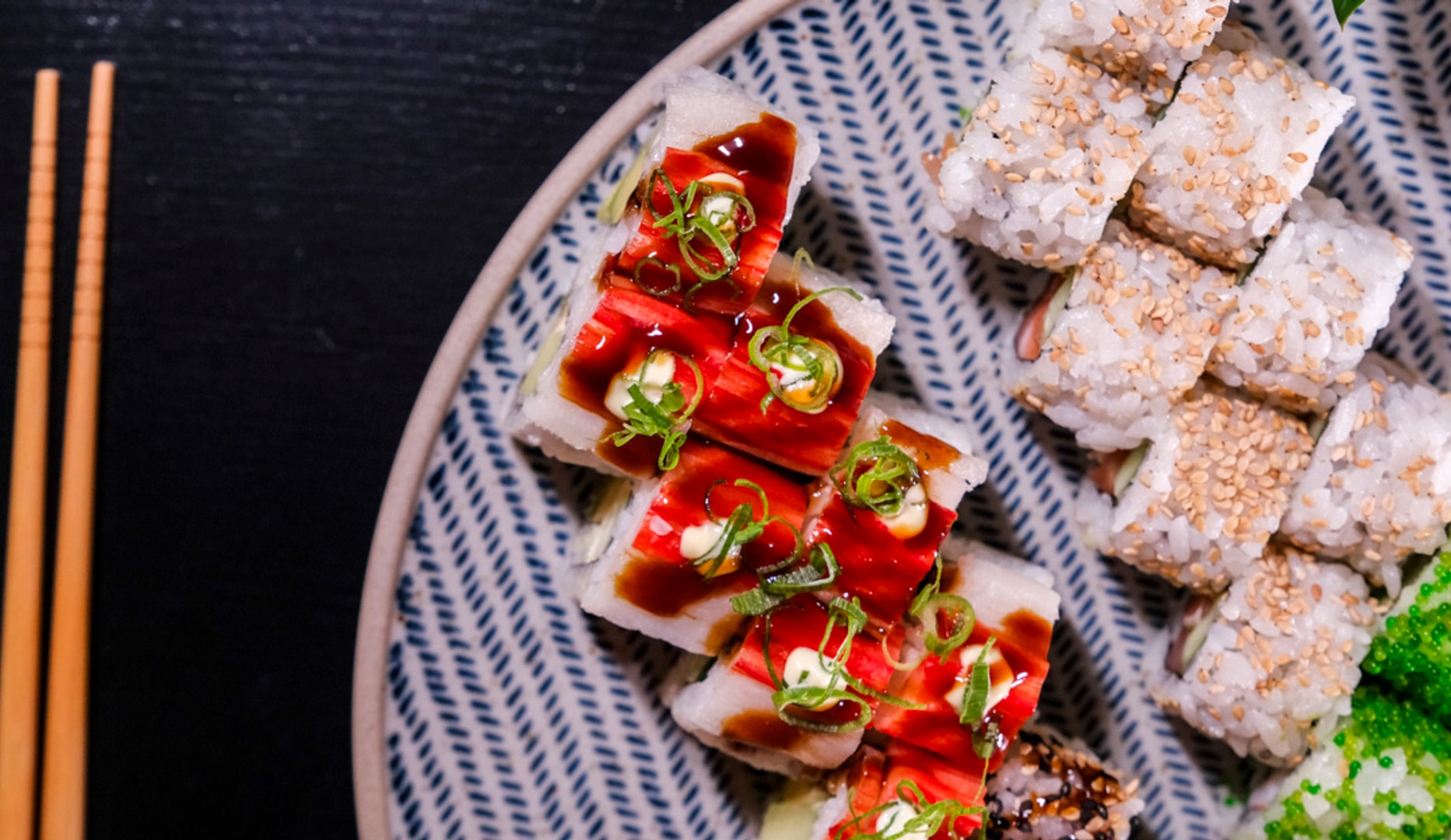 5-stjernet Lækker Sushi | 38 stk. Menu